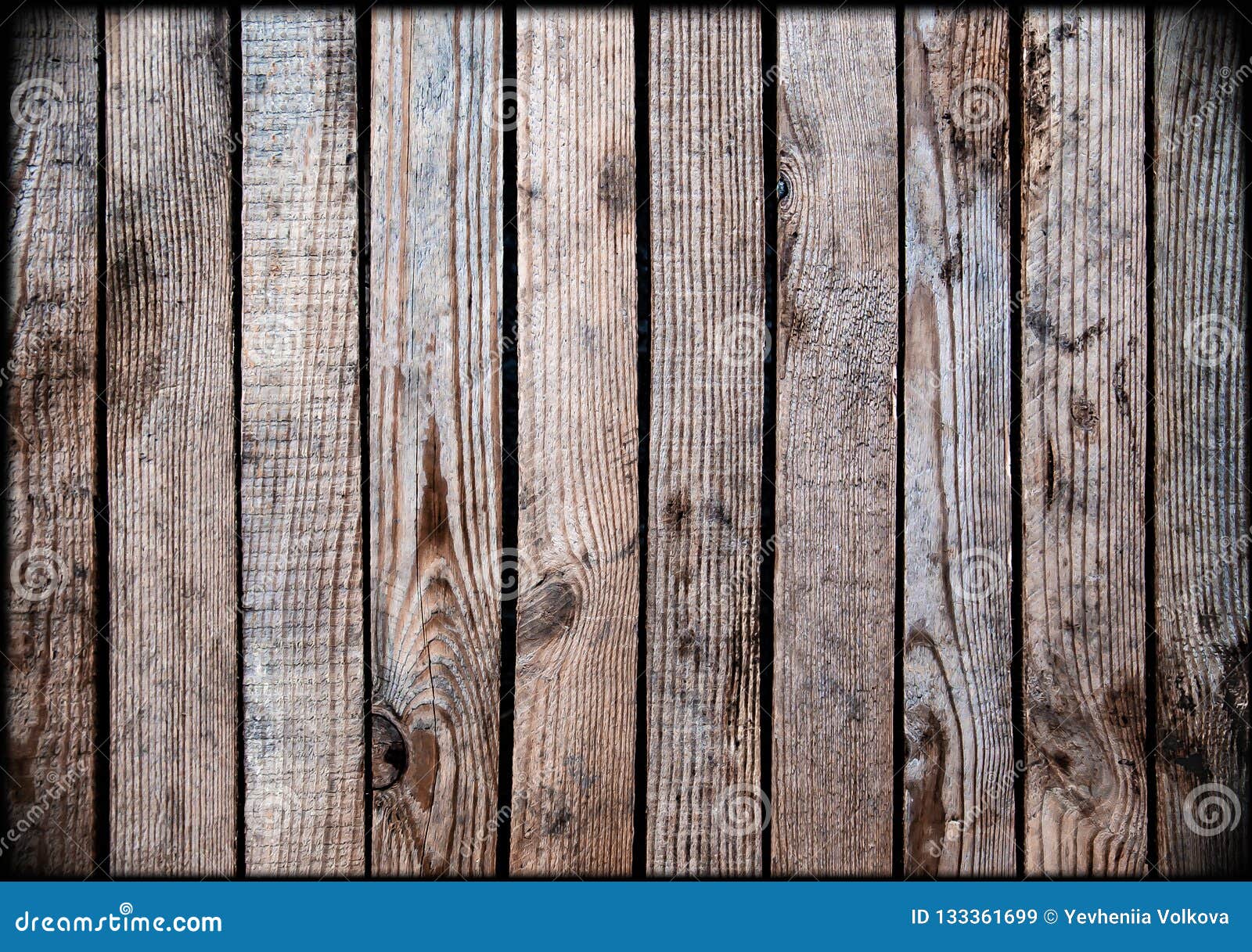 Fond en bois de grain de planche de texture, table en bois de bureau ou plancher, vieux panneau rayé de bois de construction, panneautage en bois de brun de vue supérieure