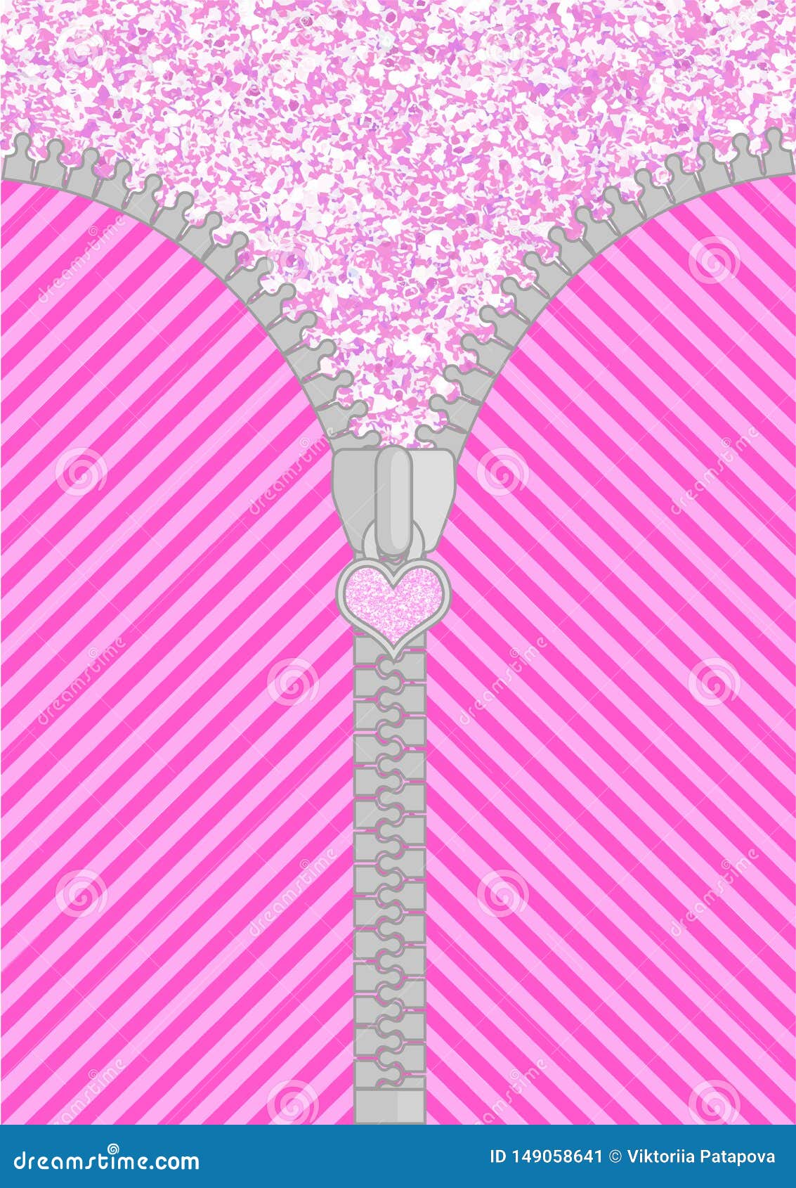 Fond Rose Mignon De Poupee De Lol Avec La Texture De Tirette Et De Glatter Les Filles De Mode De F Licitation Ou D Invitation D A Illustration De Vecteur Illustration Du Fond Avec