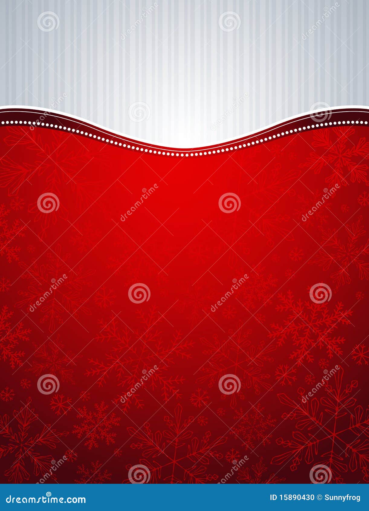 Fond rouge de Noël,. Fond rouge de Noël avec des flocons de neige, illustration