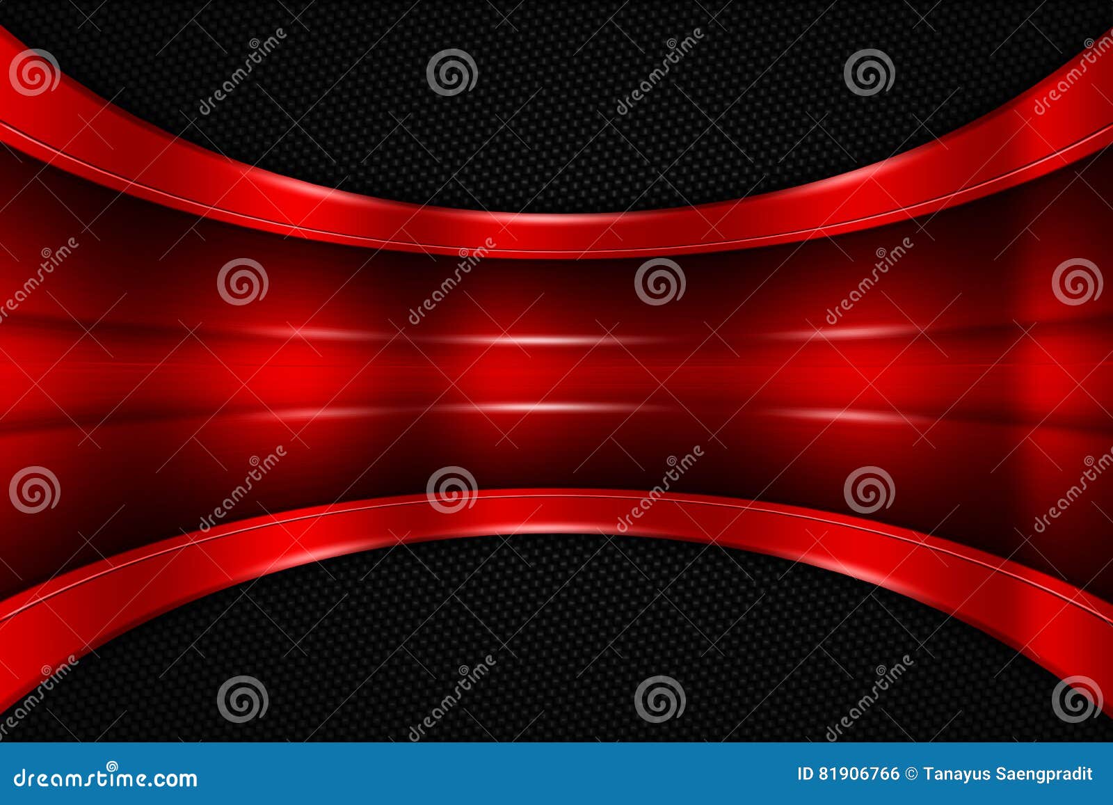 Fond Rouge Et Noir En Metal Illustration Stock Illustration Du Metal Luxe