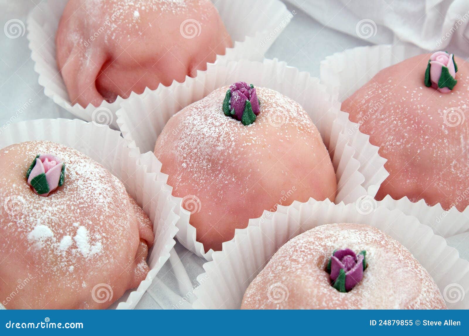 Fondant Cakes in a Cake Shop Stock Image Image of sugar, candy 24879855
