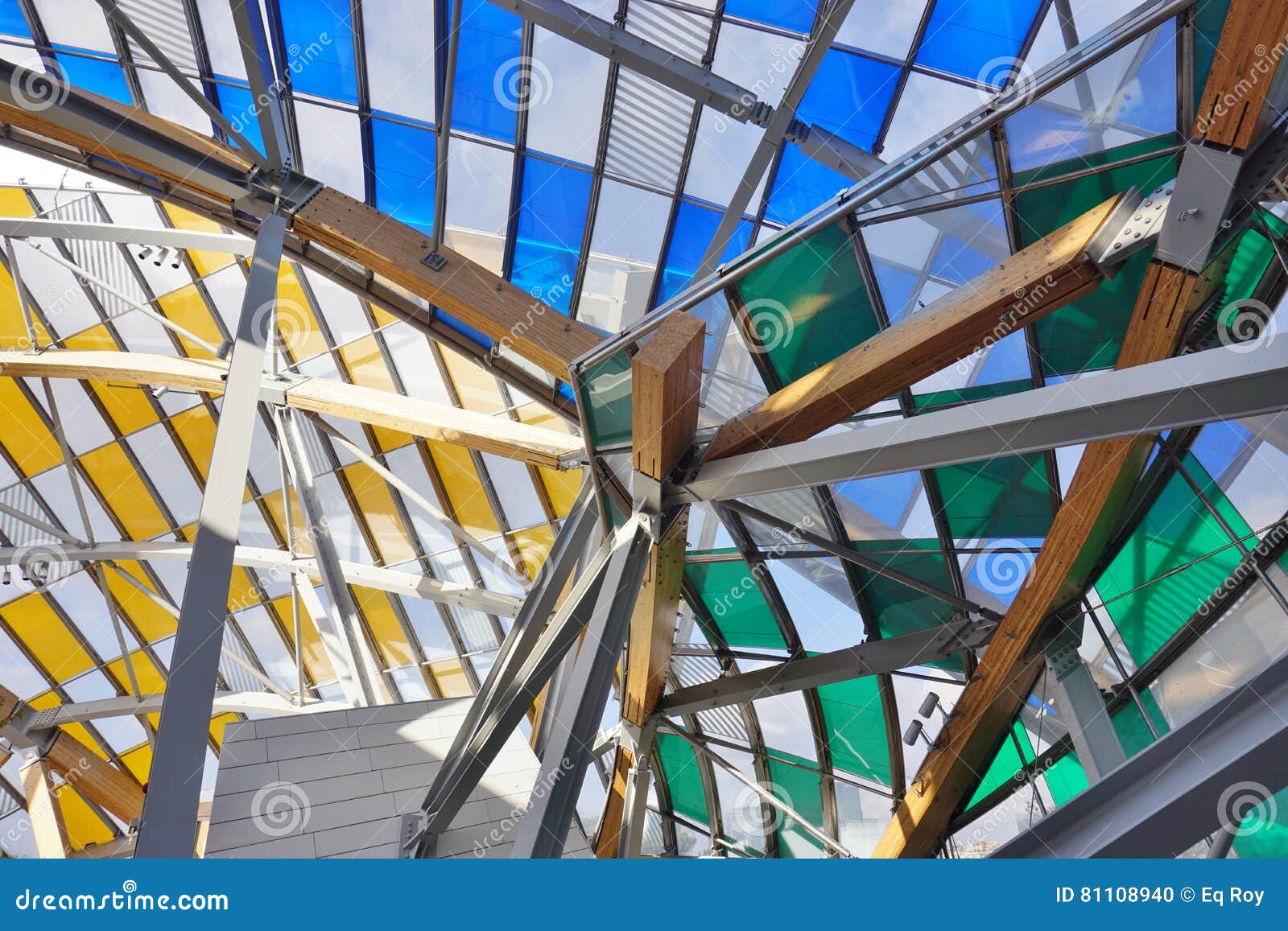 The Fondation Louis Vuitton Museum In Paris Editorial Image - Image of museum, french: 81108940