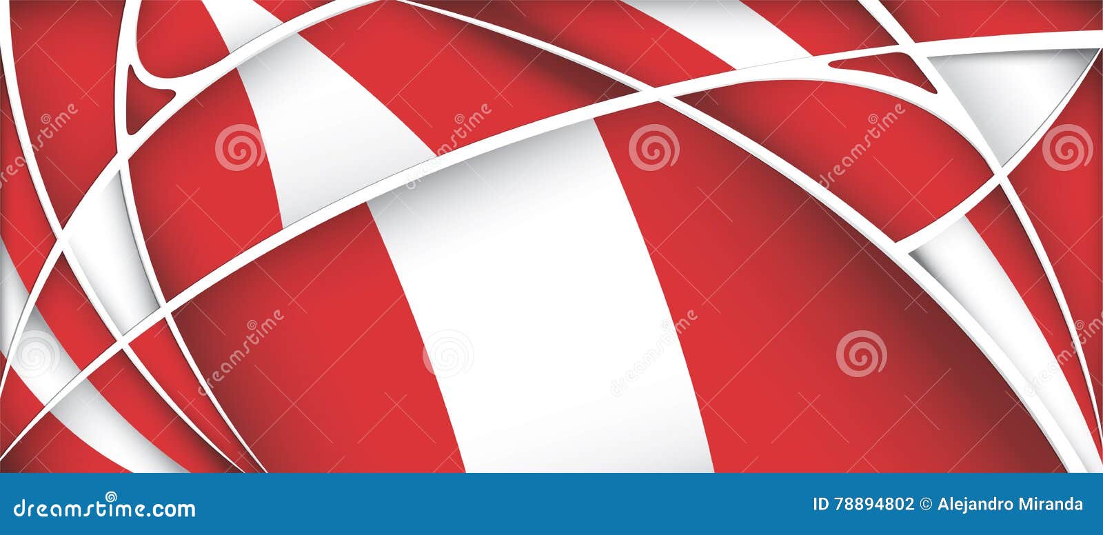 Fondo Abstracto Con Colores De La Bandera De Perú Ilustración del