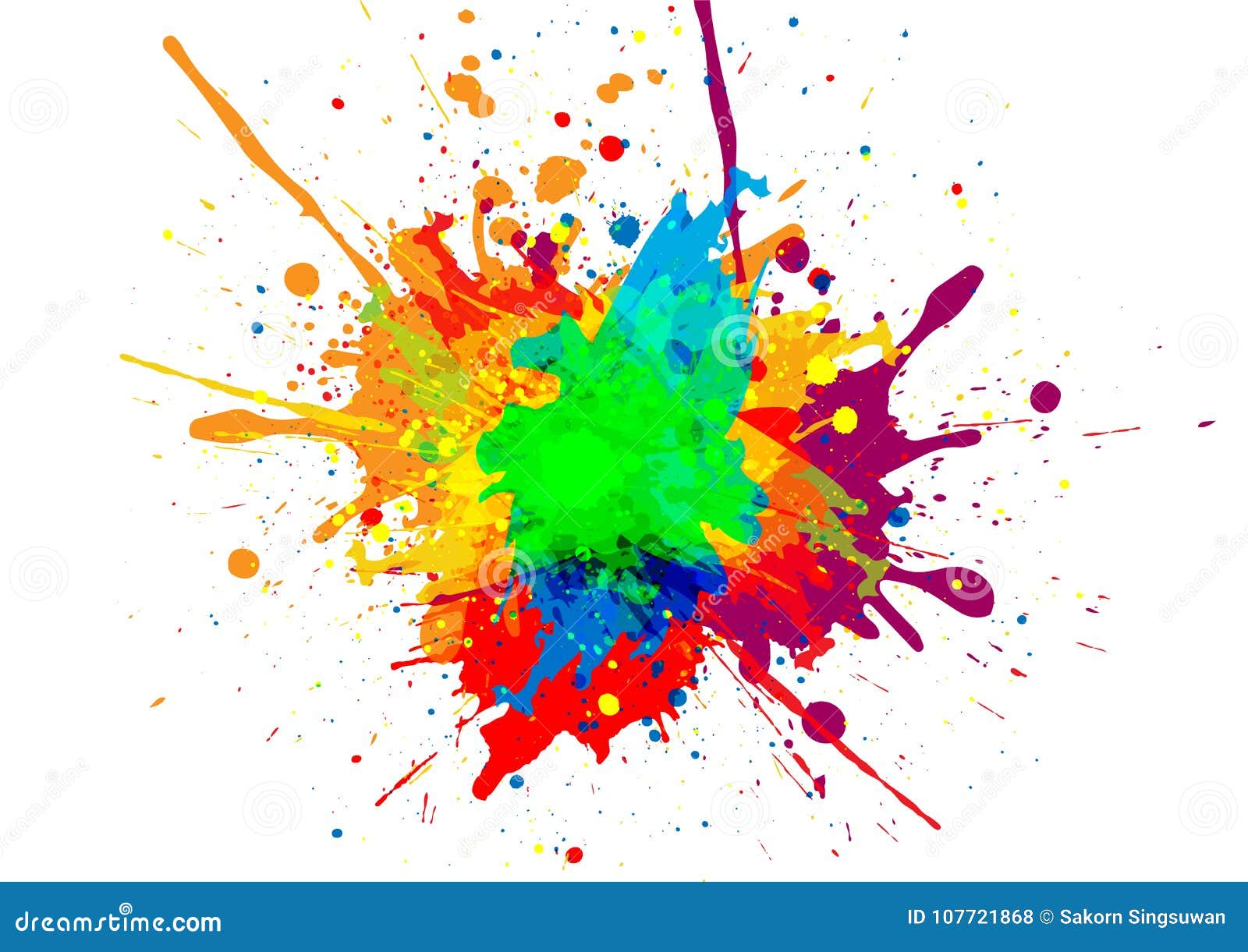 Fondo Abstracto Del Diseño Del Color De La Pintura Vect Del Ilustración del Vector - Ilustración de colores, brillante: 107721868