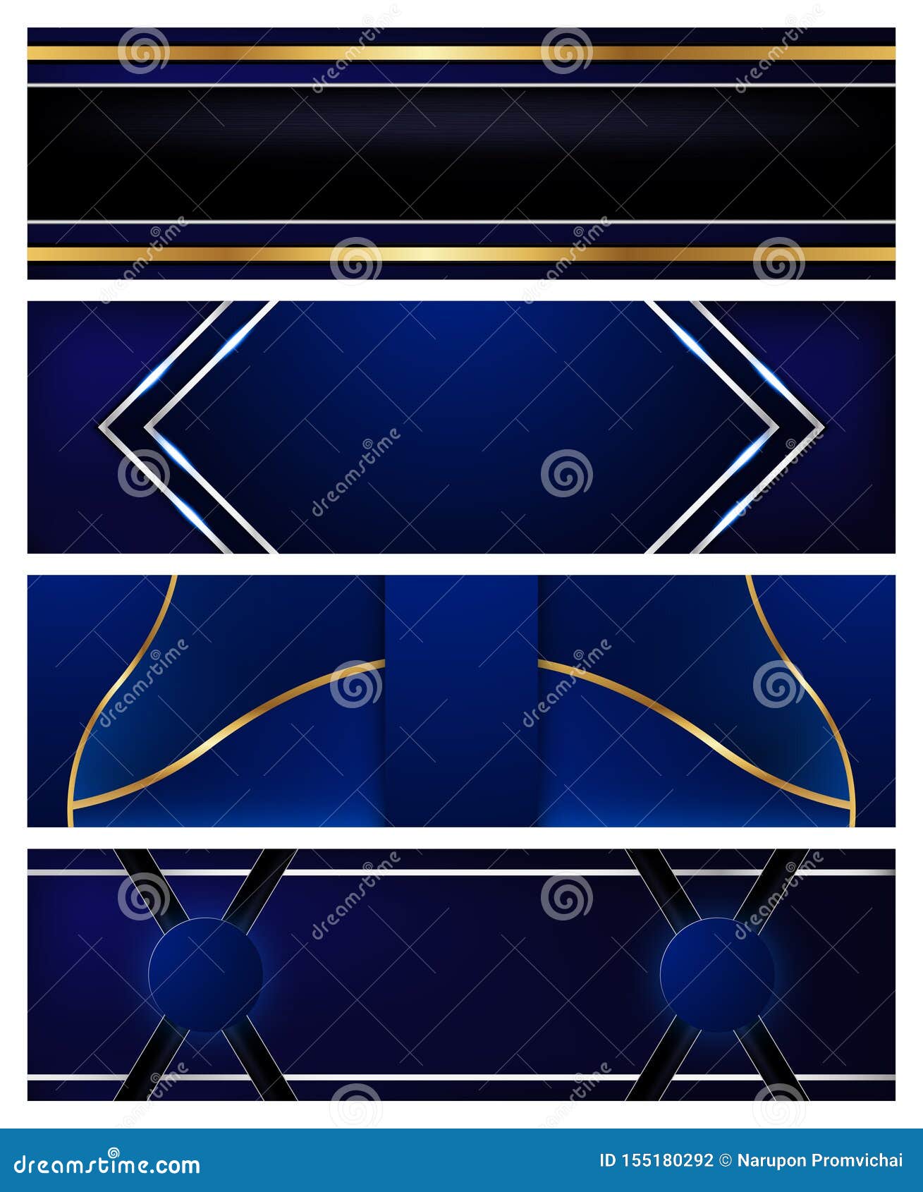 Fondo Azul Abstracto En Concepto Premium Con Espacio De Copia Conjunto De  Diseño De Plantillas Para Portada, Presentación Empresa Ilustración del  Vector - Ilustración de superior, elegante: 155180292