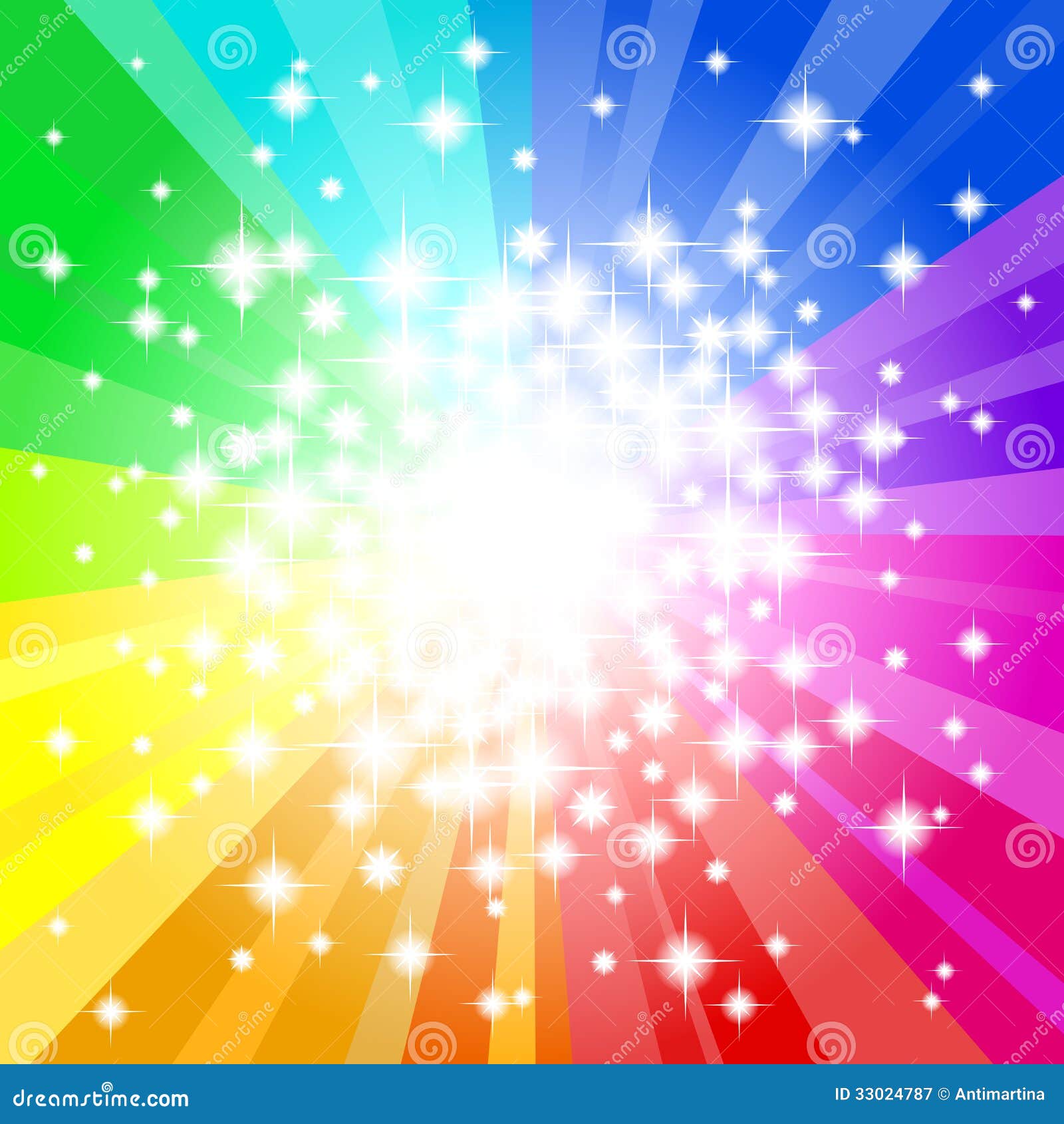 Fondo Abstracto De Estrella De Colores De Arcoíris Ilustración del Vector -  Ilustración de rayo, resplandor: 33024787, image size:1600x1690