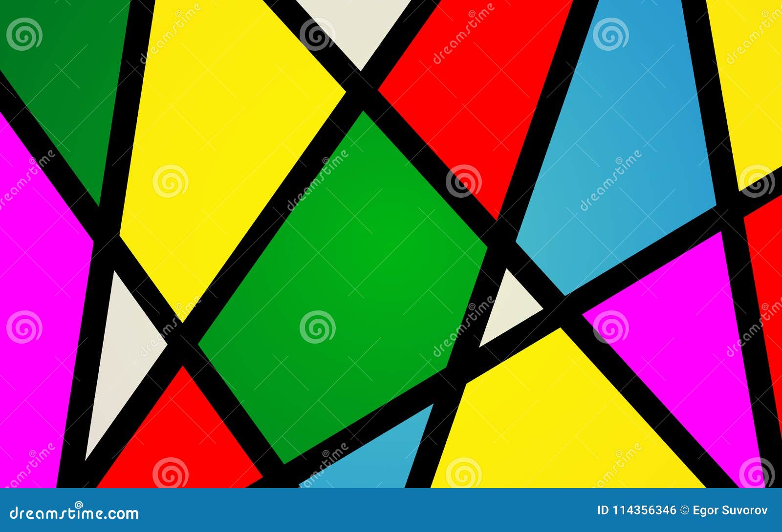 Solenoide pasajero jugador Fondo Colorido Del Mosaico Formas Geométricas Caóticas Bandera Simple Del  Color Ilustración Del Vector Ilustración del Vector - Ilustración de fondo,  mosaico: 114356346