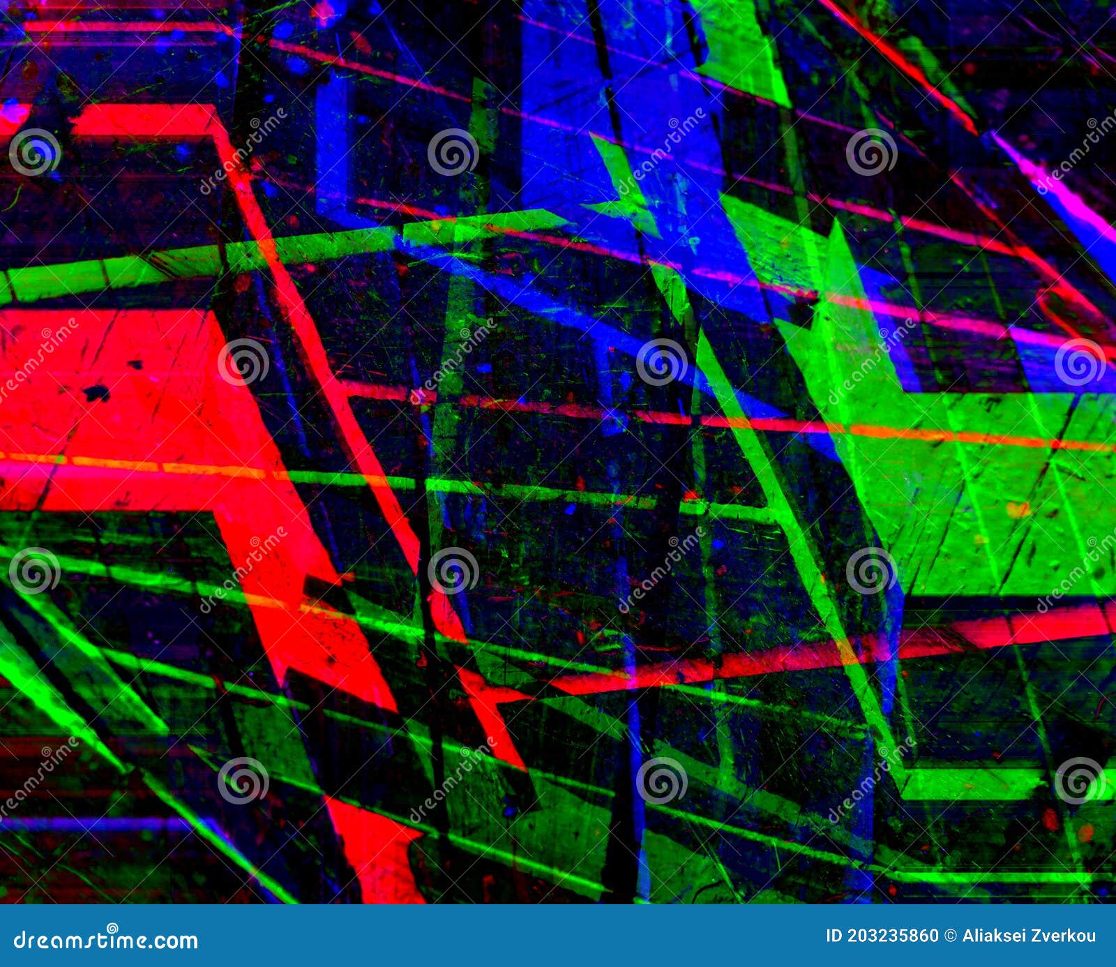 Fondo De Arte Combinado Rojo Naranja Azul Claro Verde Y Negro Foto de  archivo - Imagen de frontal, arte: 203235860