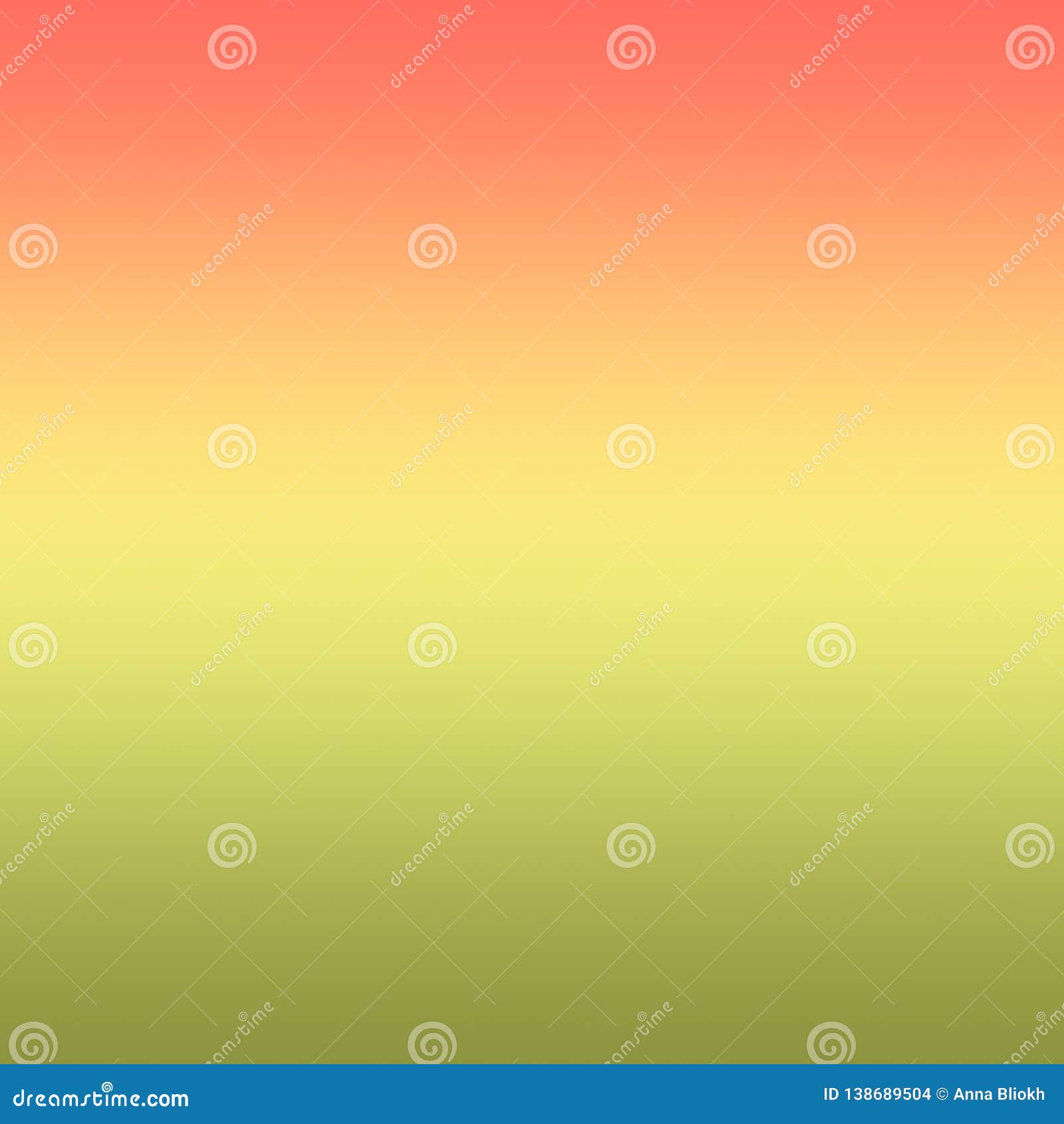 Fondo De Coral Yellow Light Green Gradient Ombre Stock de ilustración