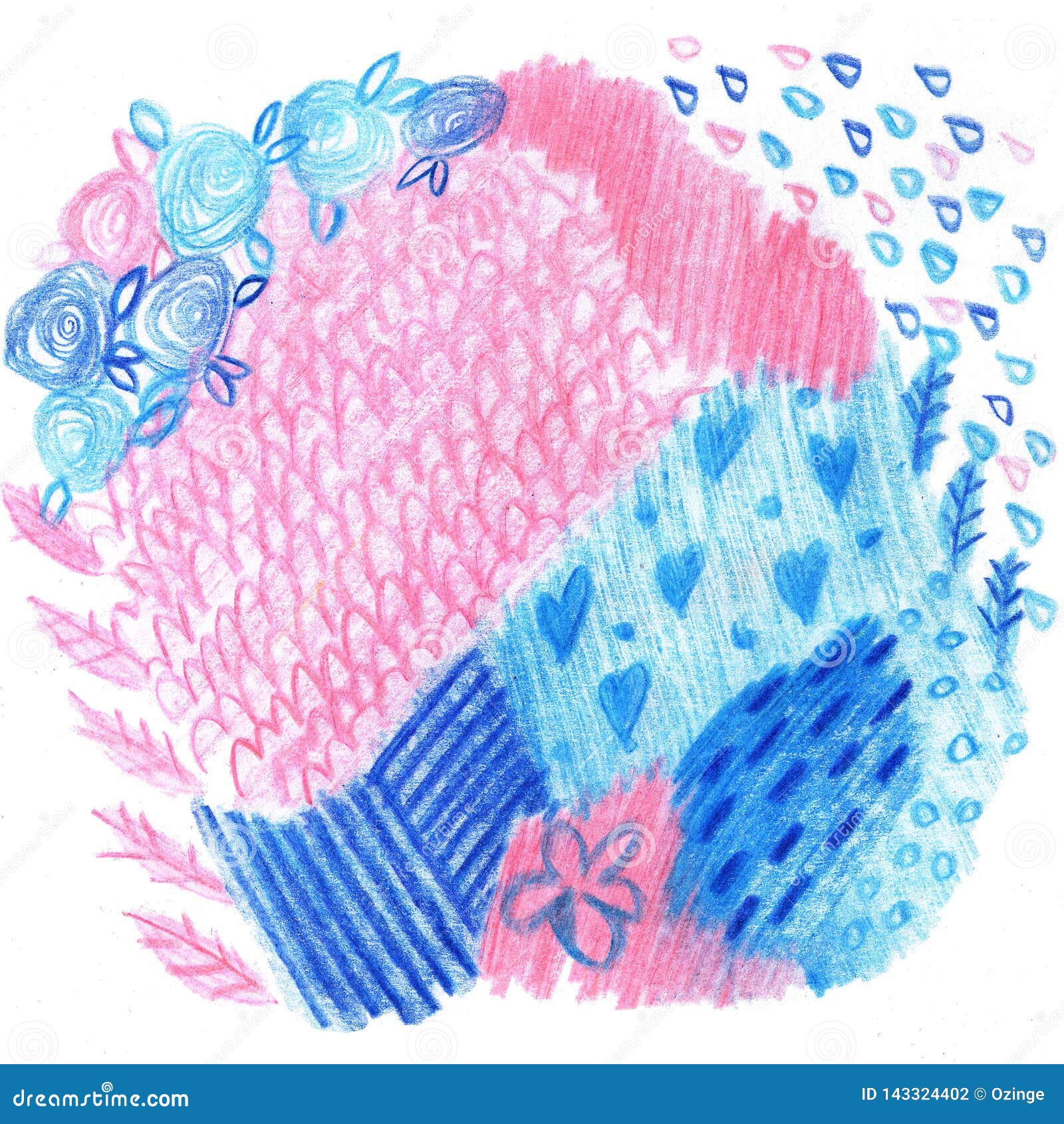 photo Dibujos A Lapiz Corazones Con Flores onduladas rectas corazones flores