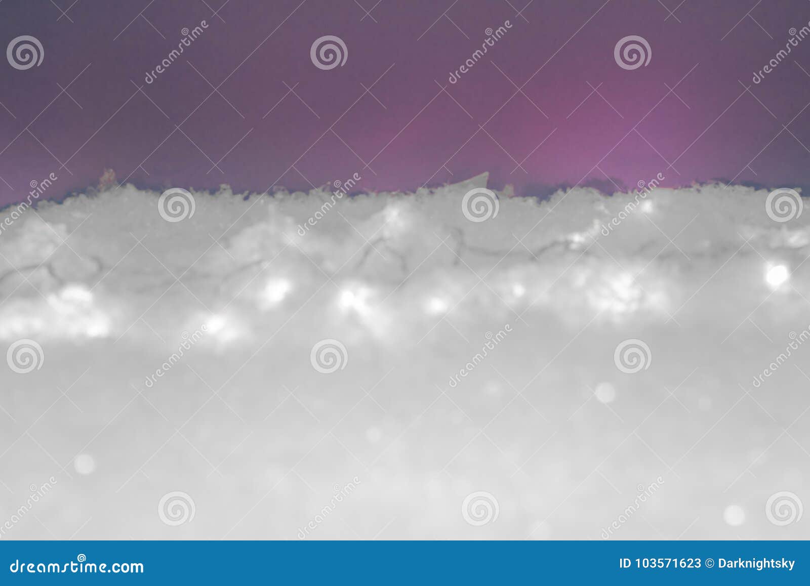purpura nevada o nieve roja