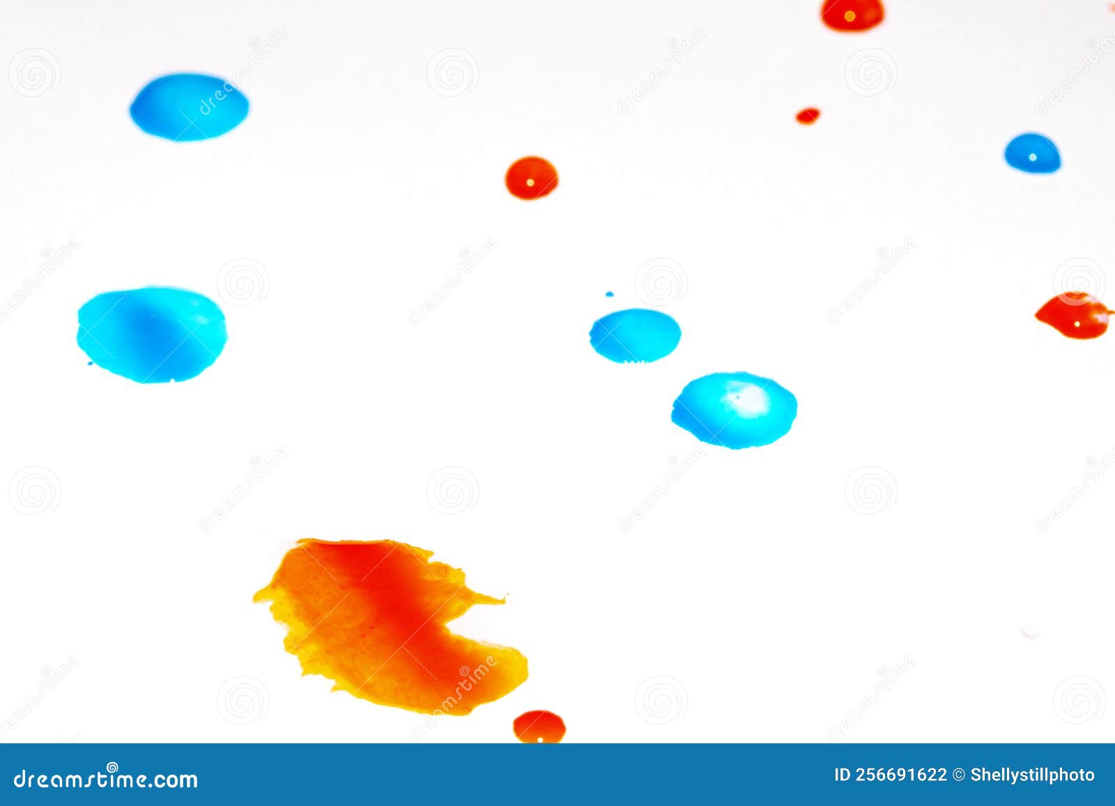 Fondo De La Pintura Acuarela Salpicada En Un Estilo Abstracto Foto de