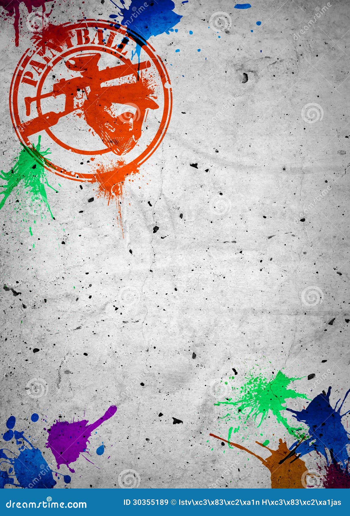 Fondo de Paintball stock de ilustración. Ilustración de lucha 30355189