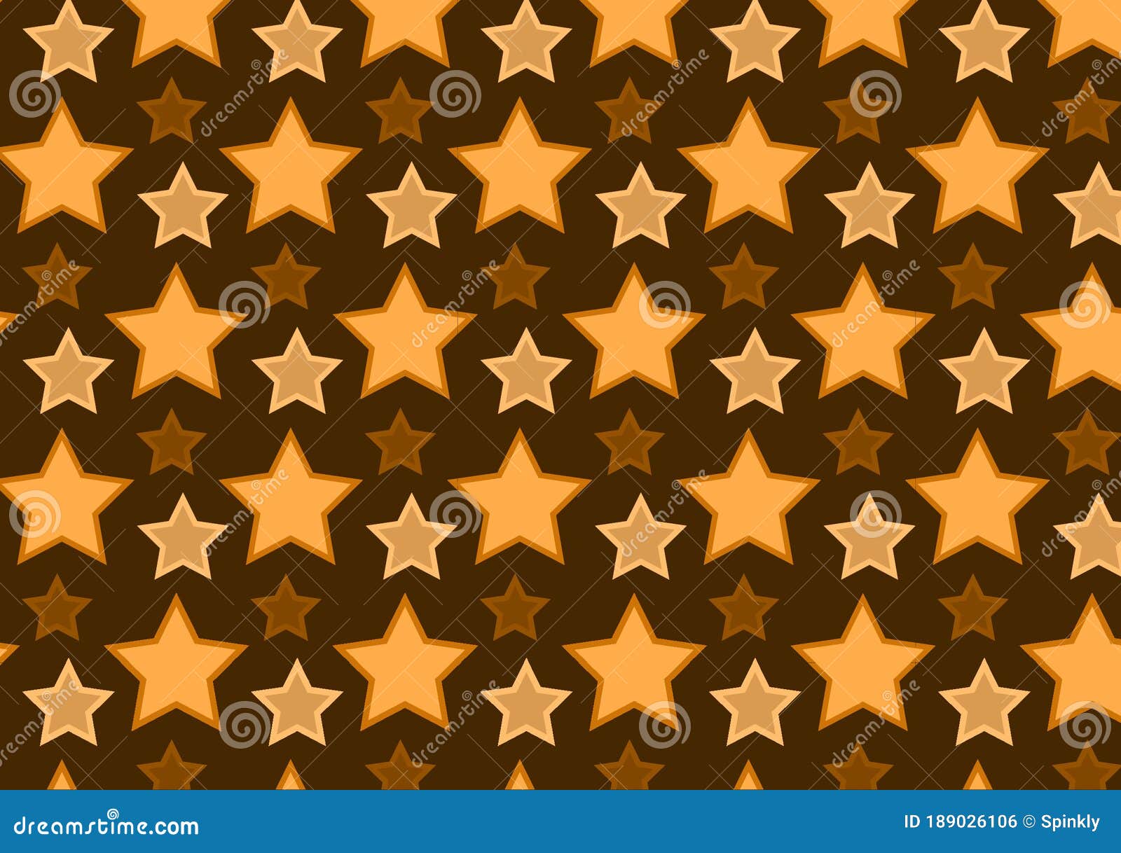 Fondo De Patrón De Estrellas Para Fondos De Pantalla Stock de ilustración -  Ilustración de noche, anaranjado: 189026106