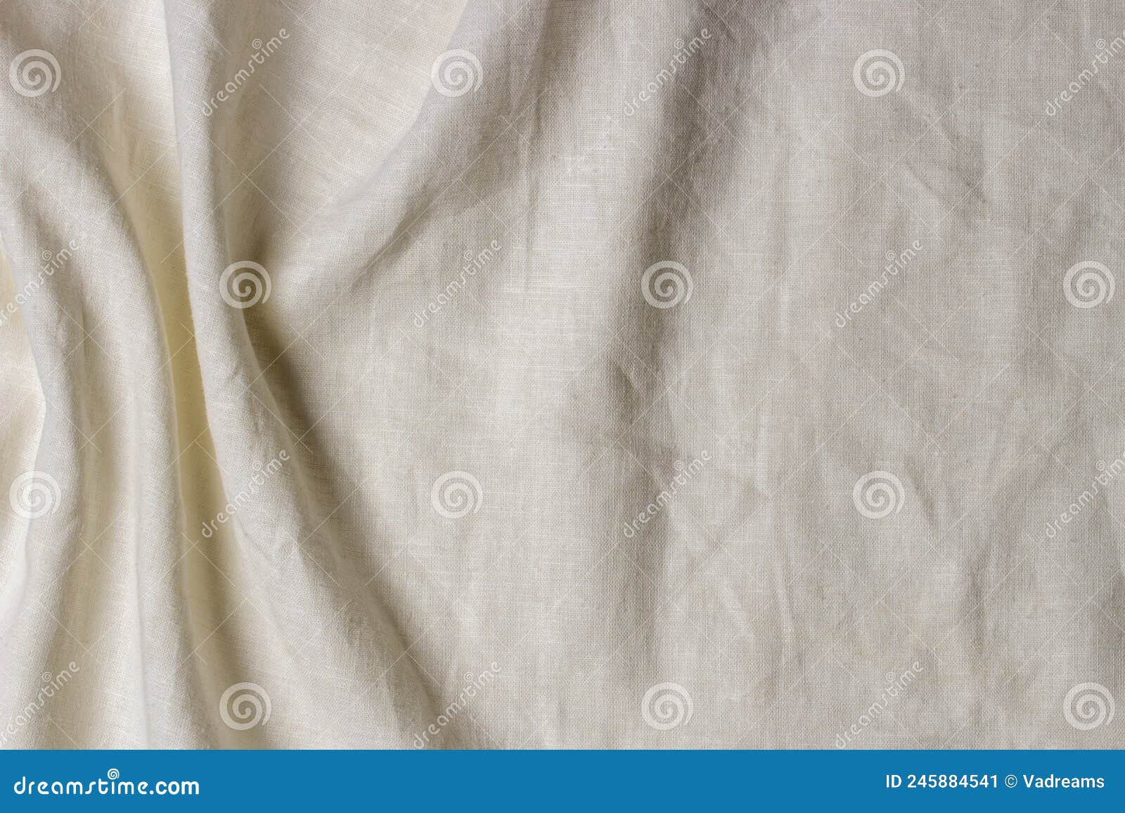 Textura de tela de lino blanco
