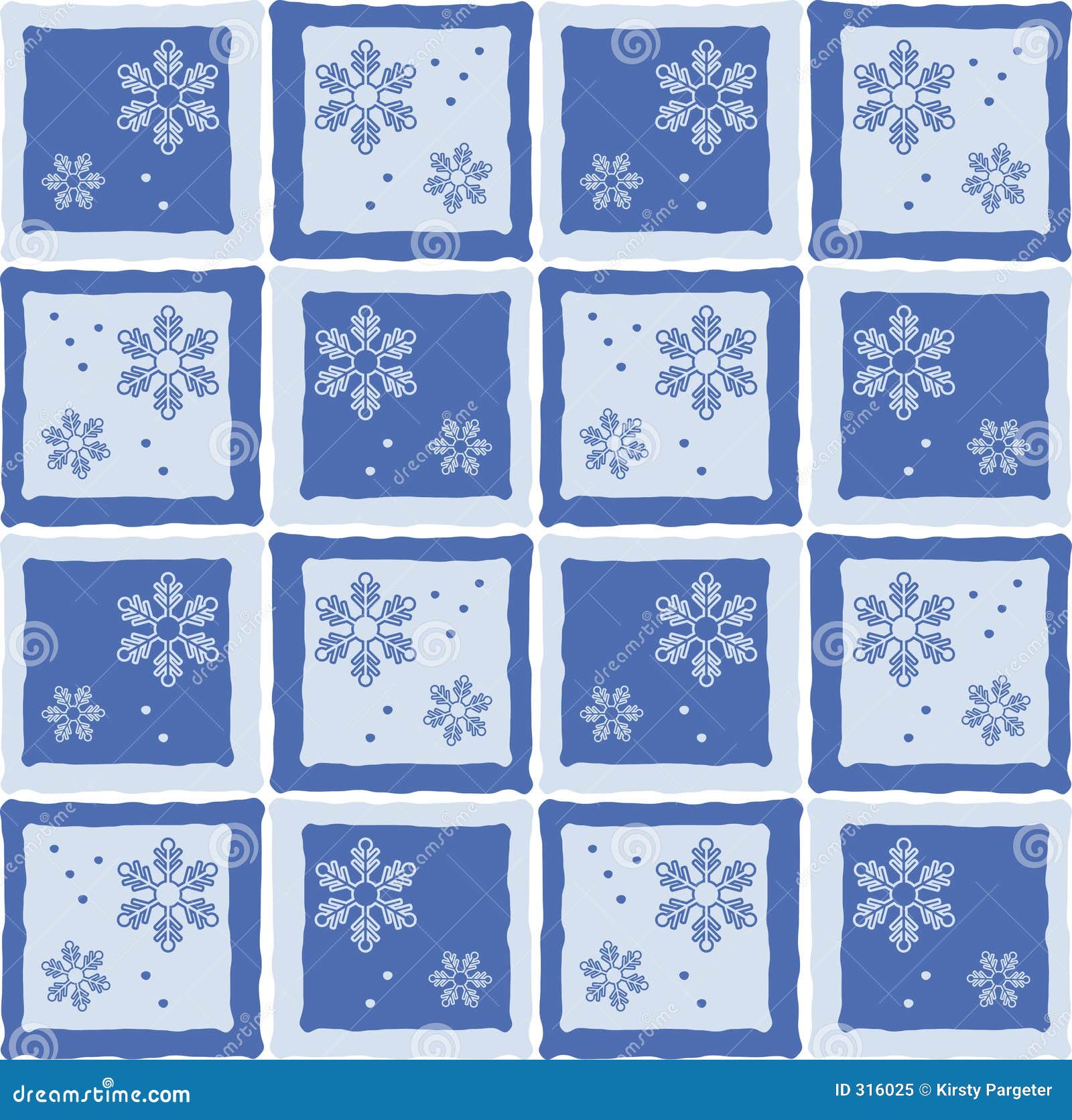 Fondo del copo de nieve. Fondo labrado retro del diseño del copo de nieve