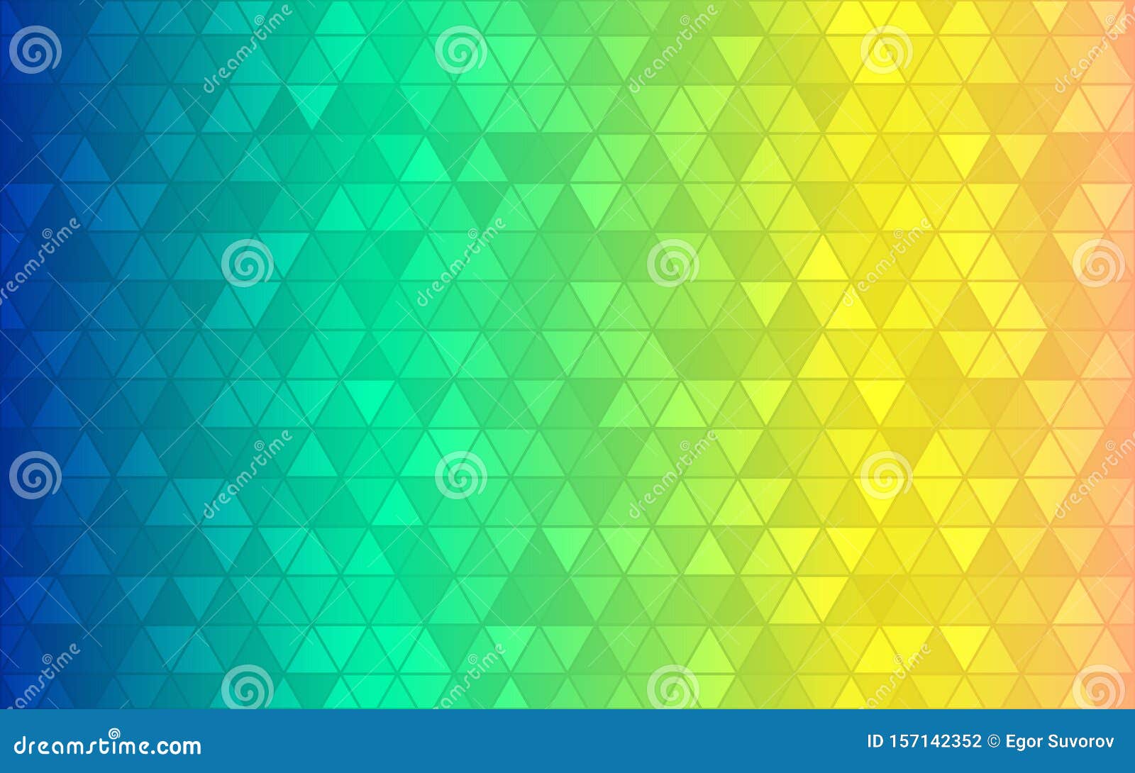 Fondo del triÃ¡ngulo abstracto. Gradiente amarillo verde azul. Fondo geomÃ©trico de color brillante. DiseÃ±o grÃ¡fico moderno