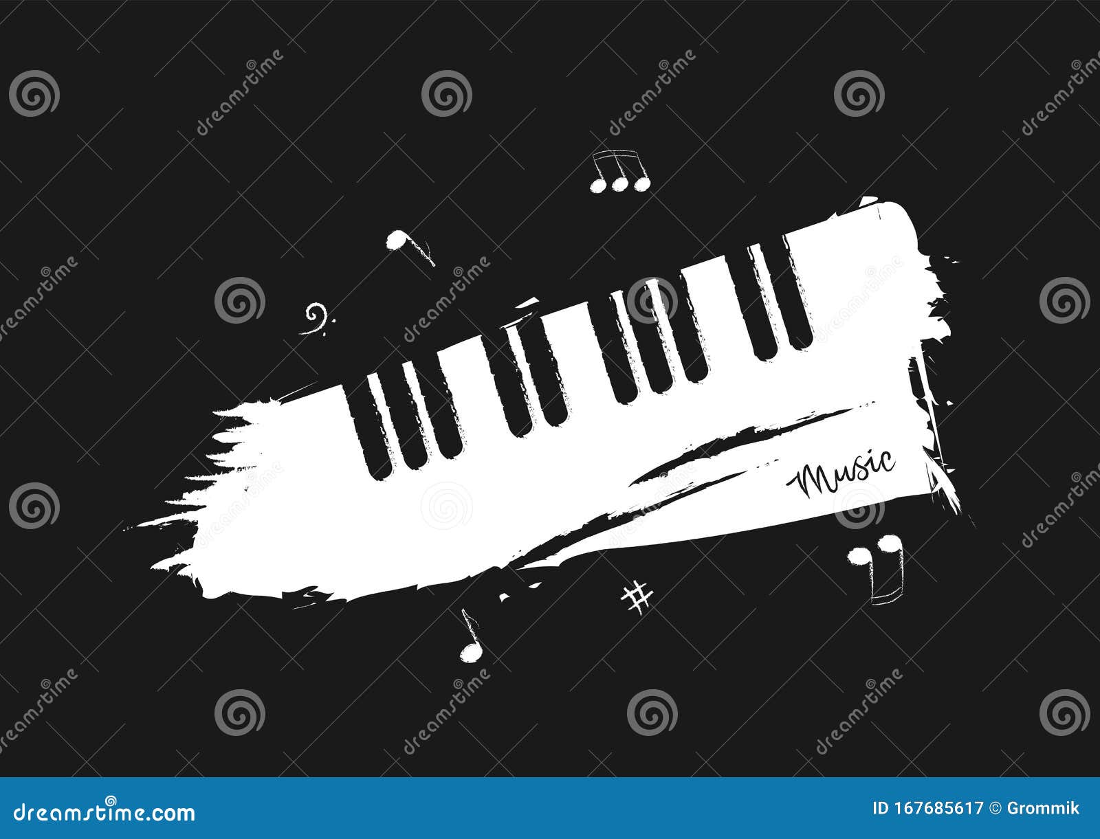 picture Lapiz Como Dibujar Notas Musicales fondo musical al estilo de un dibujo a