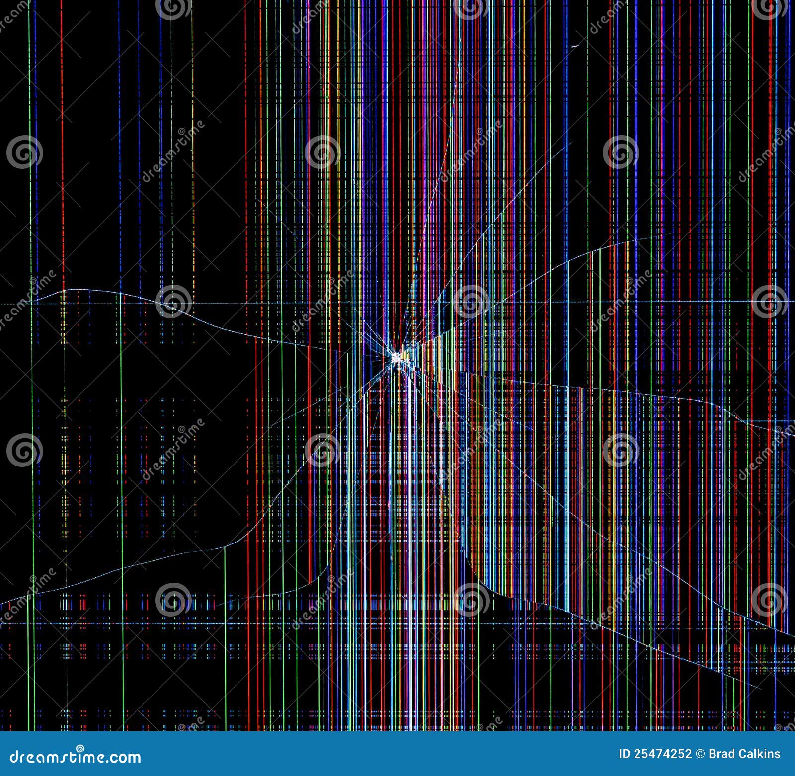 Fondo Quebrado De La Tecnología Foto de archivo - Imagen de roto, aplastar:  25474252