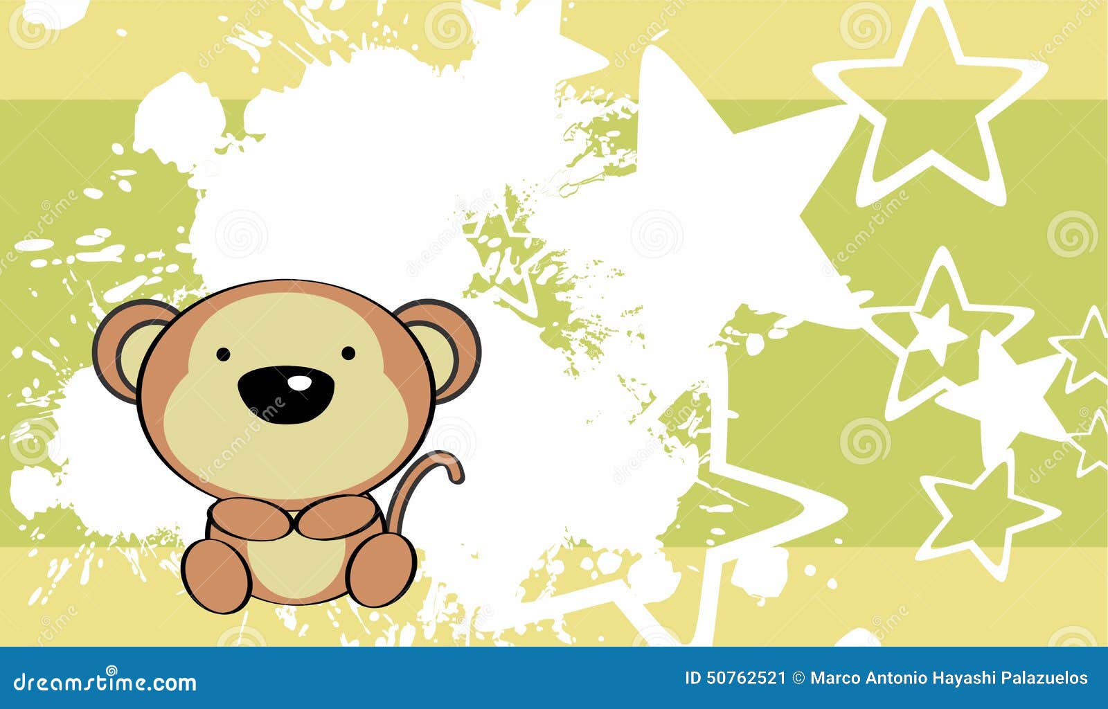 Toppa Scimmia Da Applicare A Ferro - Ricamo Per Bambini, 2-7/8", Per Cappelli E Abiti