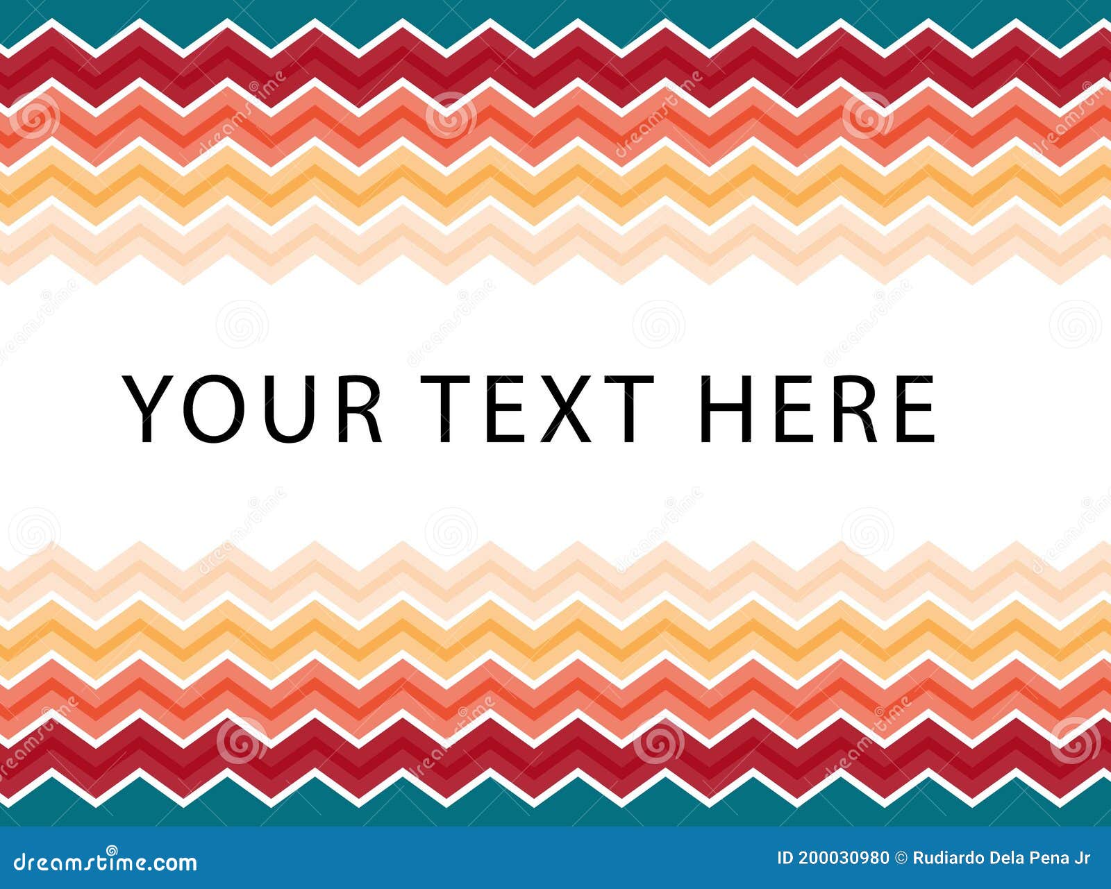 Fondo Vectorial De Zigzag Vintage Ilustración del Vector Ilustración de texto, colores 200030980
