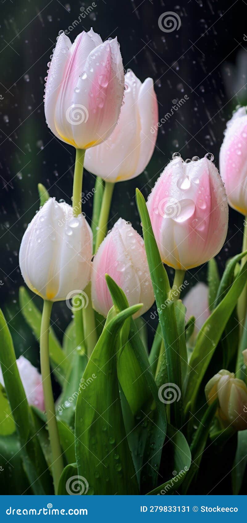Fondos de pantalla Campo de tulipanes rojos anochecer 3840x2160 UHD 4K  Imagen