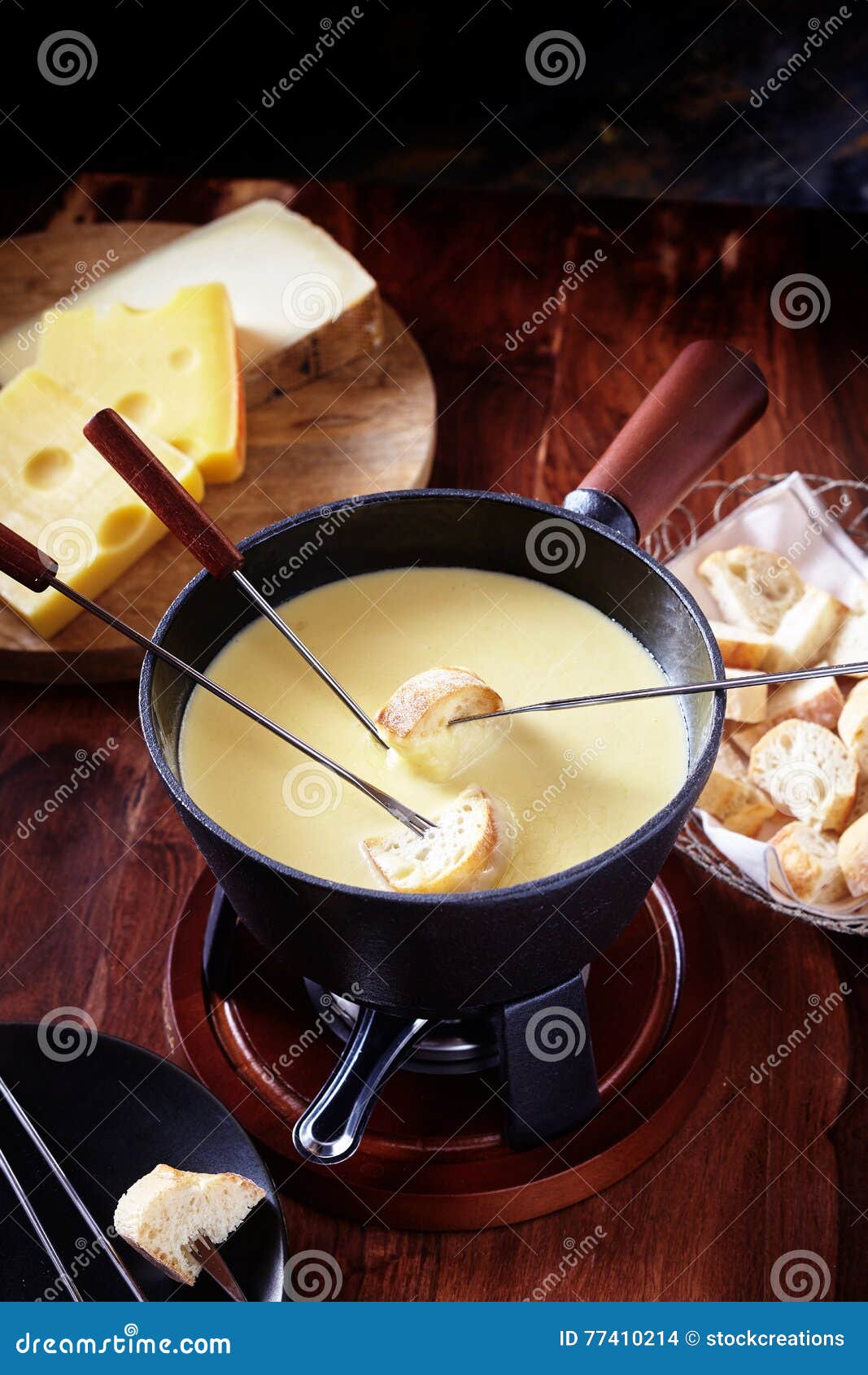 Fondue De Queso Suizo