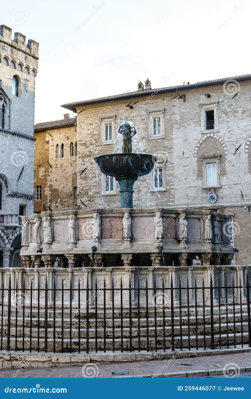 The Fontana Maggiore, a Masterpiece of Medieval Sculpture, Placed in ...
