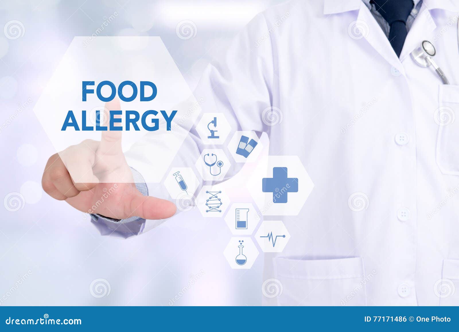 FOOD ALLERGY stock photo. Image of board, graphic, loaf - 77171486