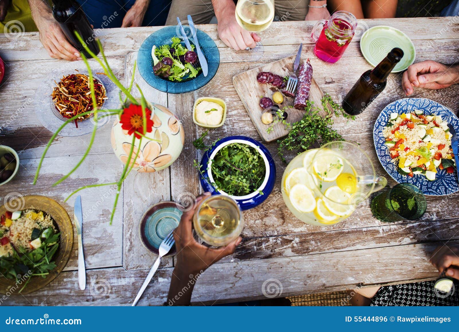 Food Beverage Party Meal Drink Concept Stock Photo Image of lunch