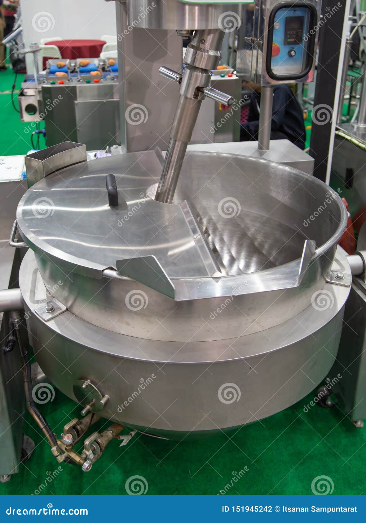 Food blending machine stock photo. Image of industrial 151945242