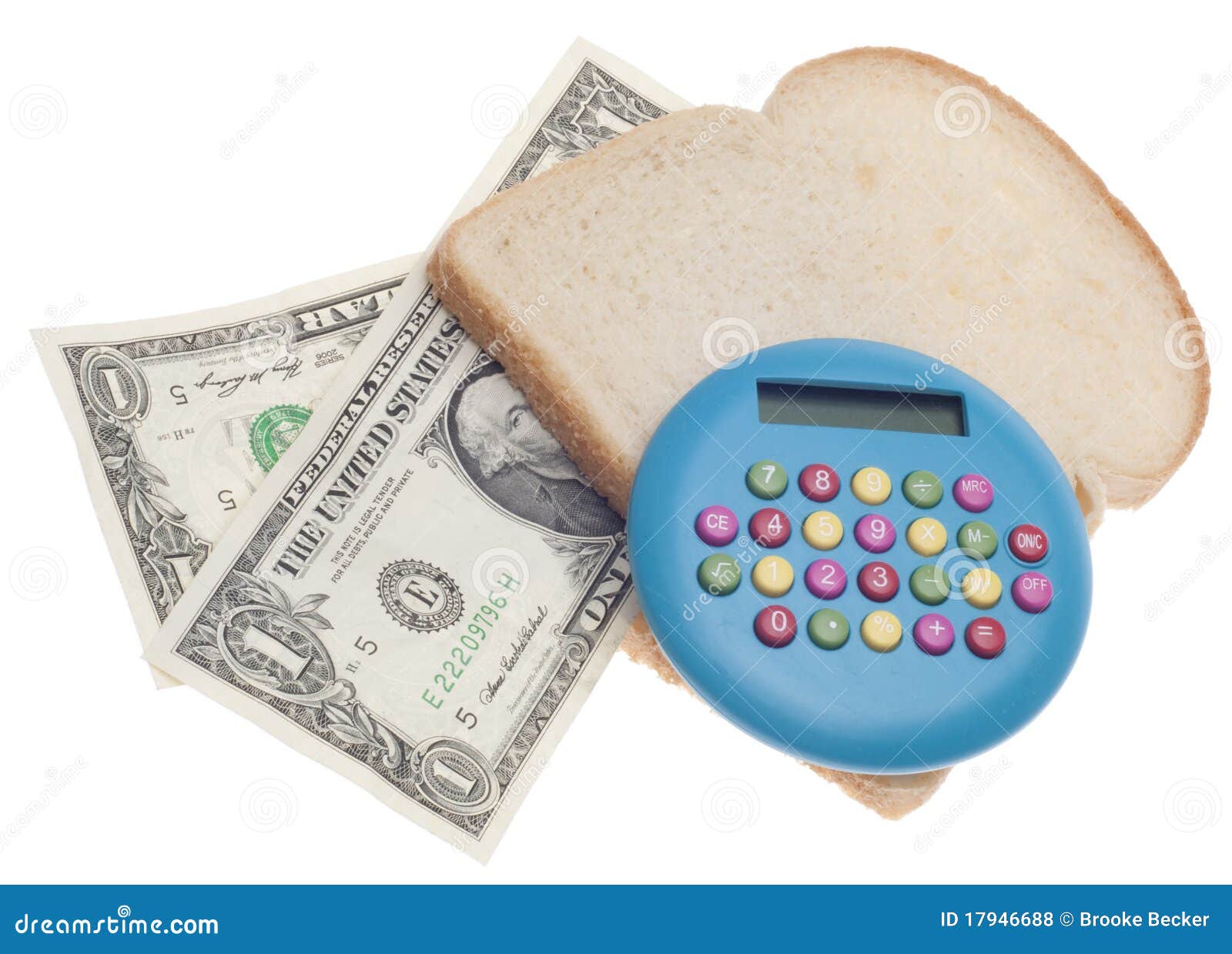 Food Budget stock photo. Image of colorful, empty, overwhite - 17946688