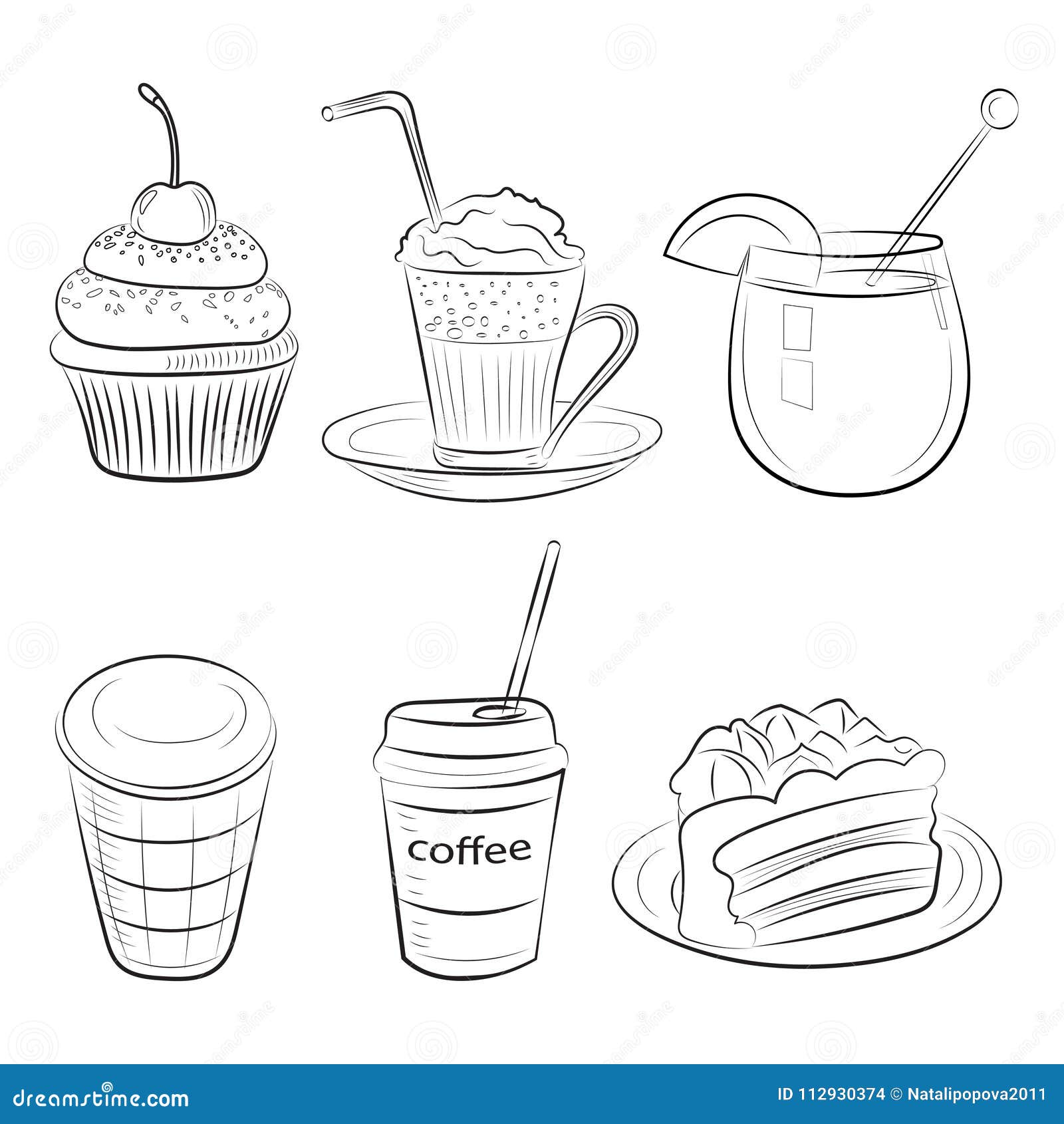 Download HD Vector Transparent Library Production Ready Artwork - Drawing  Of Junk Food Transparent PNG Image - NicePNG.com