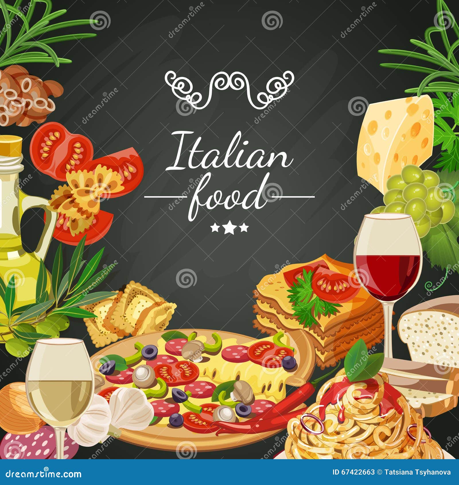 food chalkboard background italian cuisine food chalkboard background italian cuisine spaghetti pesto lasagna penne 67422663