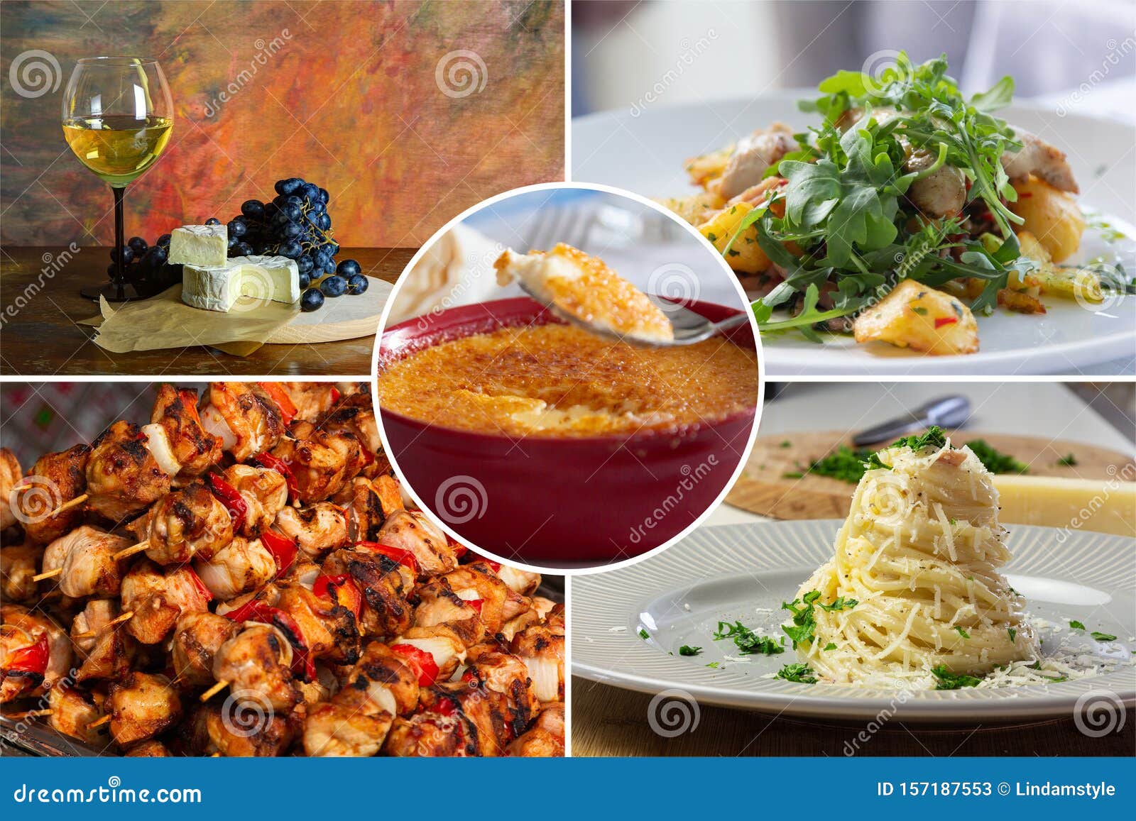Food collage stock image. Image of cheer, cooking, cuisine - 157187553