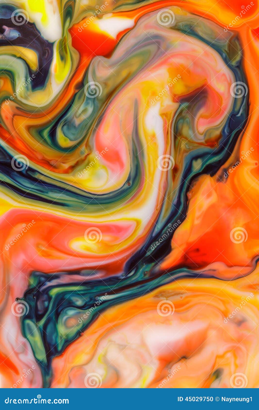 Download Food Color On Milk Abstract Background, Marble Like. Stock Photo - Image of background, color ...