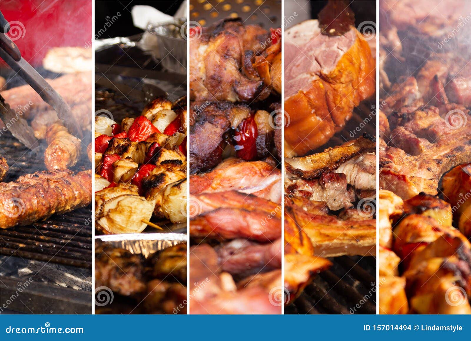 Food collage stock photo. Image of cooking, edible, baked - 157014494