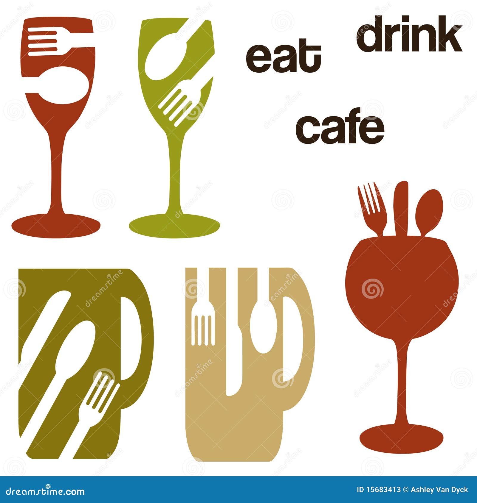 food and drink concept graphics stock illustration illustration of