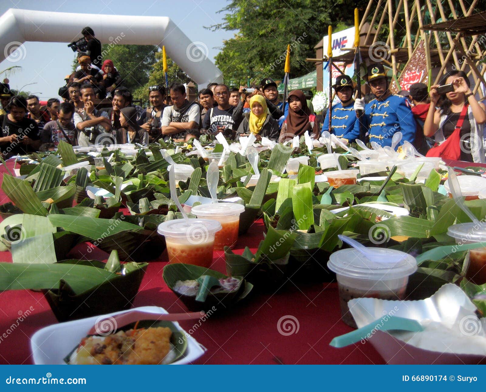 Food festival editorial stock image. Image of lunch, java - 66890174