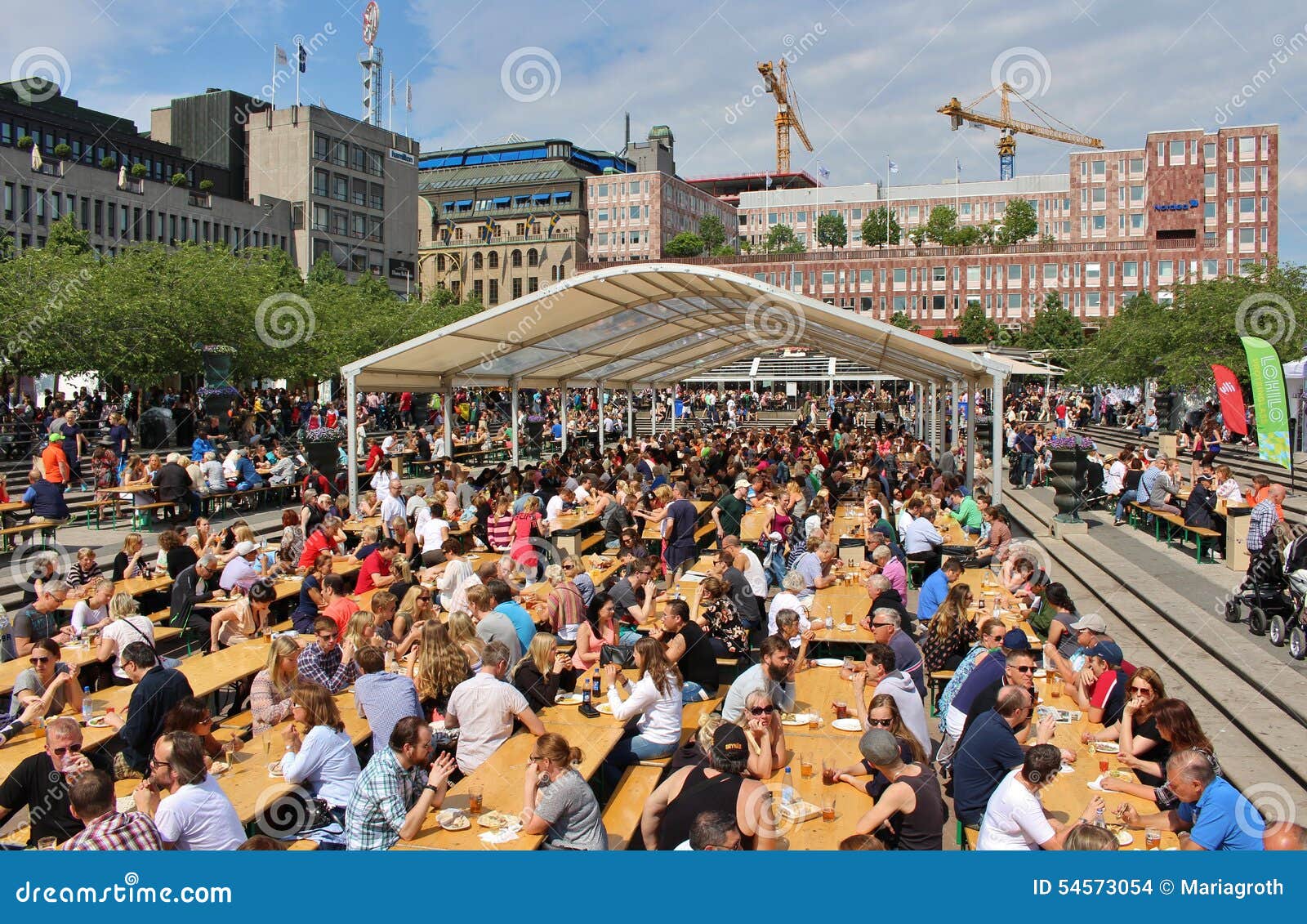 Food Festival editorial stock image. Image of glass, city - 54573054