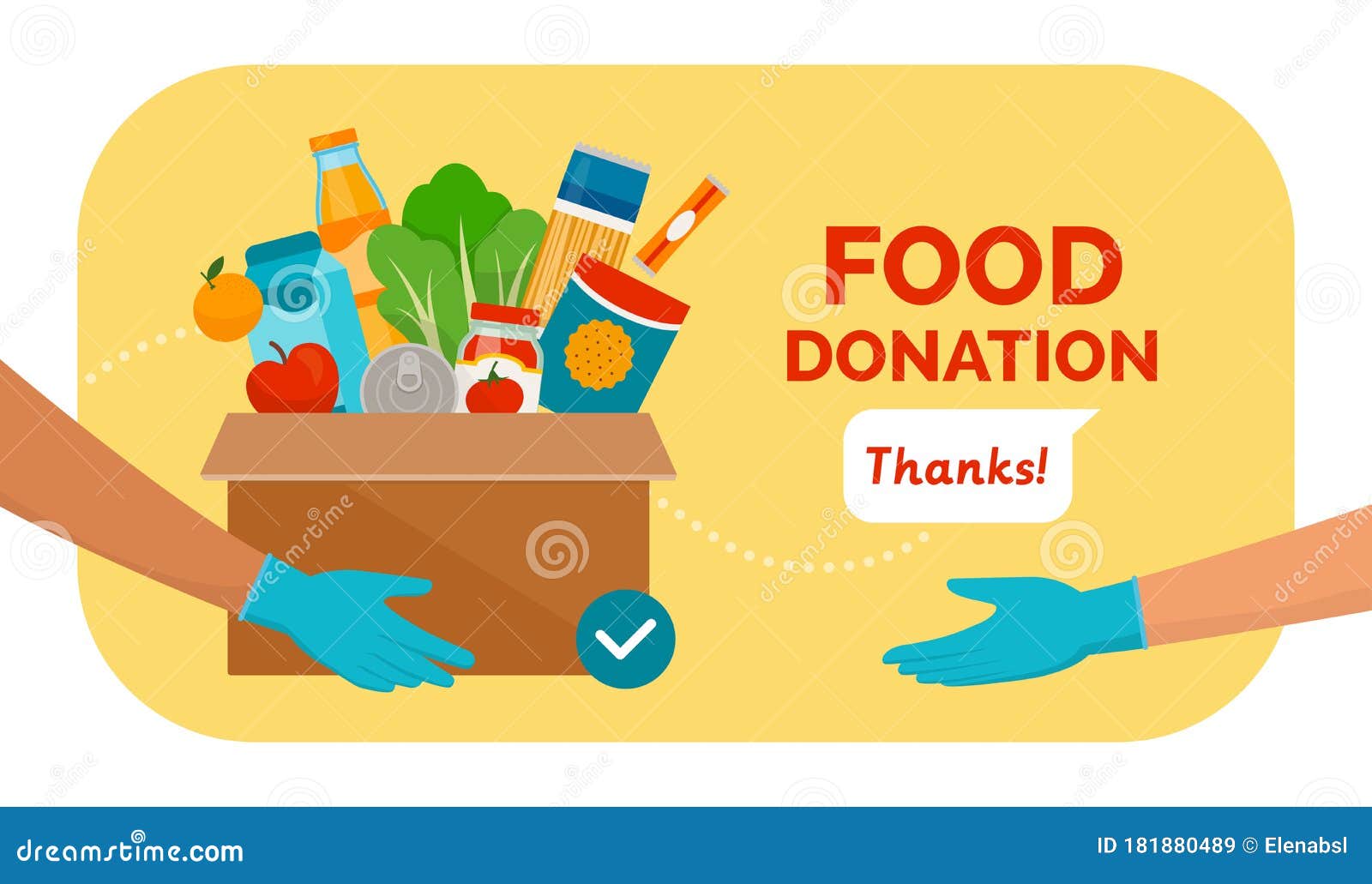 food and grocery donation