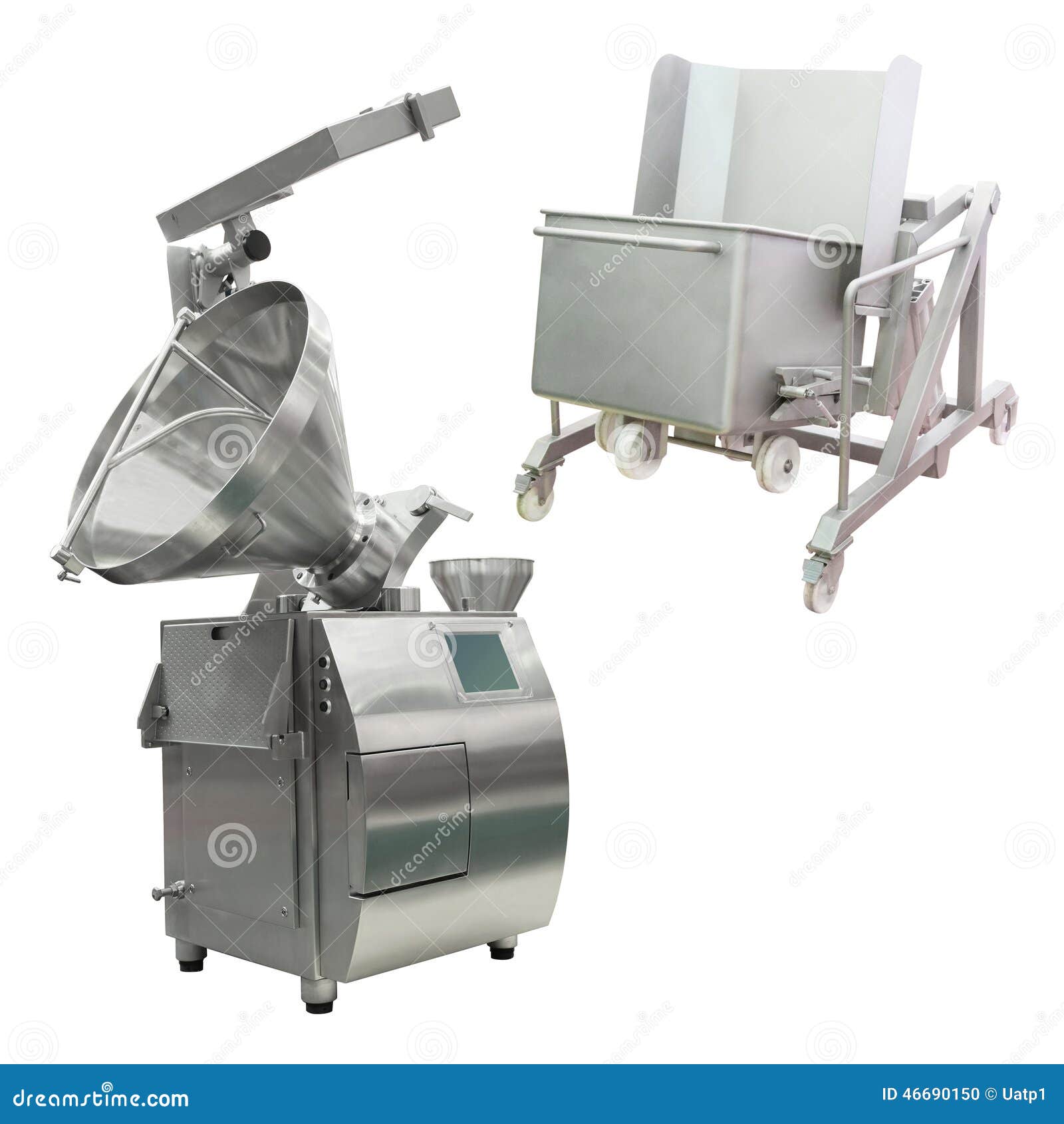 Food industry equipment stock photo. Image of manufacture 46690150