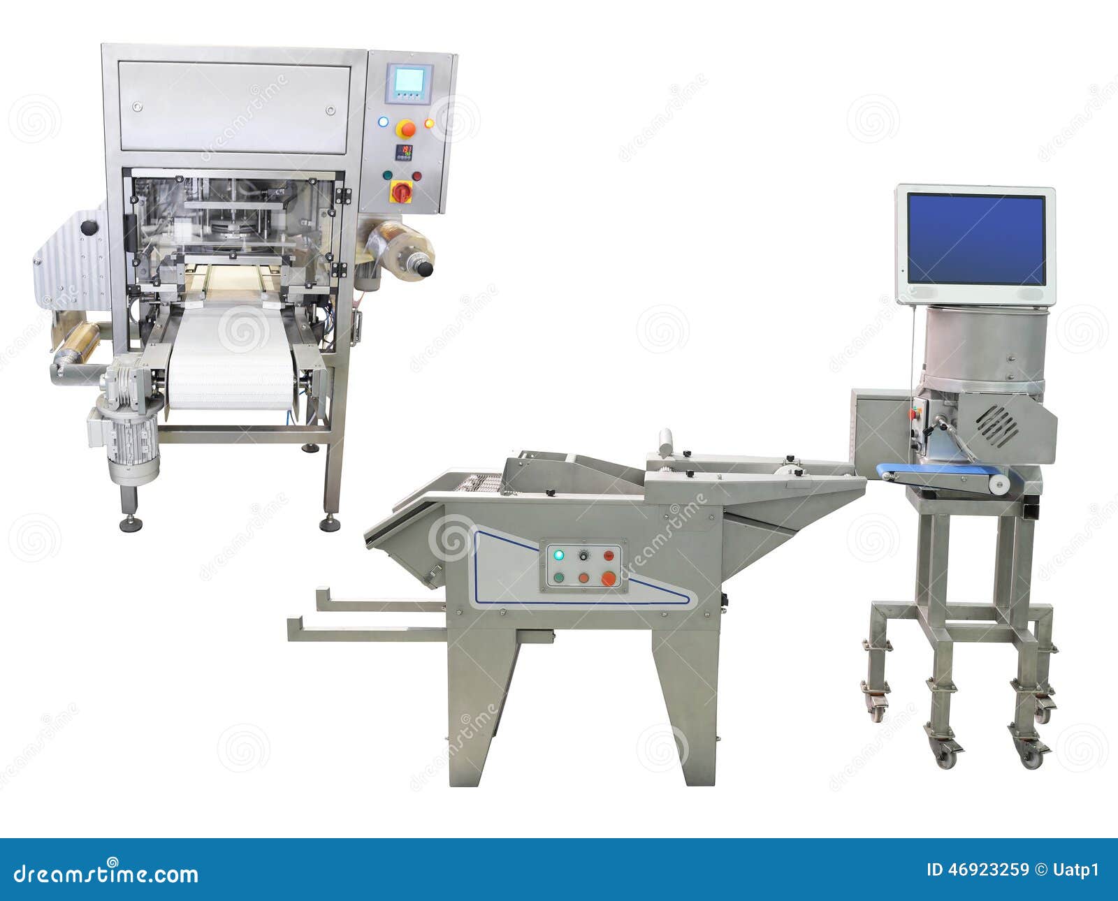 Food industry equipment stock image. Image of shop, cookies 46923259