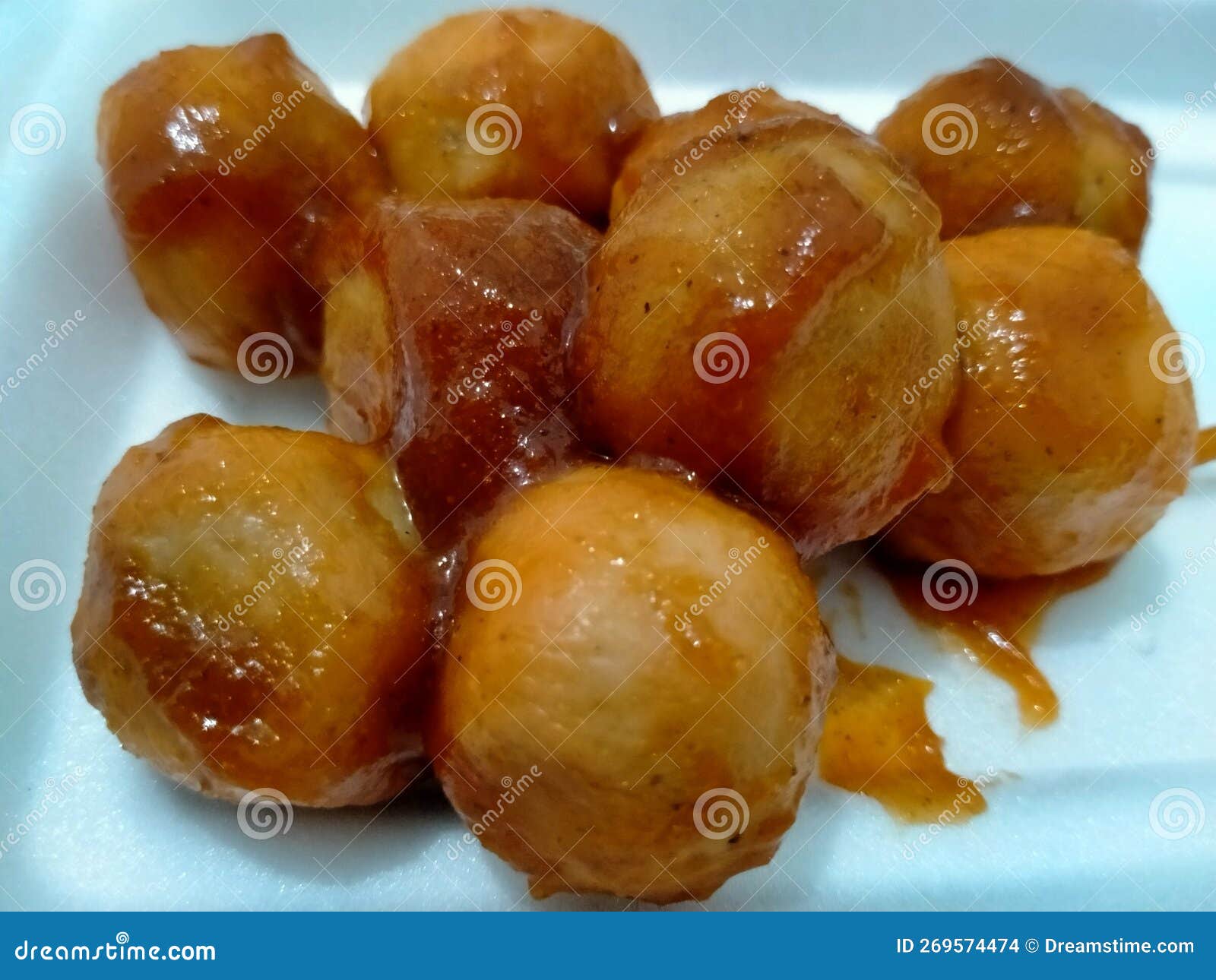 Food Made from Flour and Given Sauce Stock Photo Image of meal