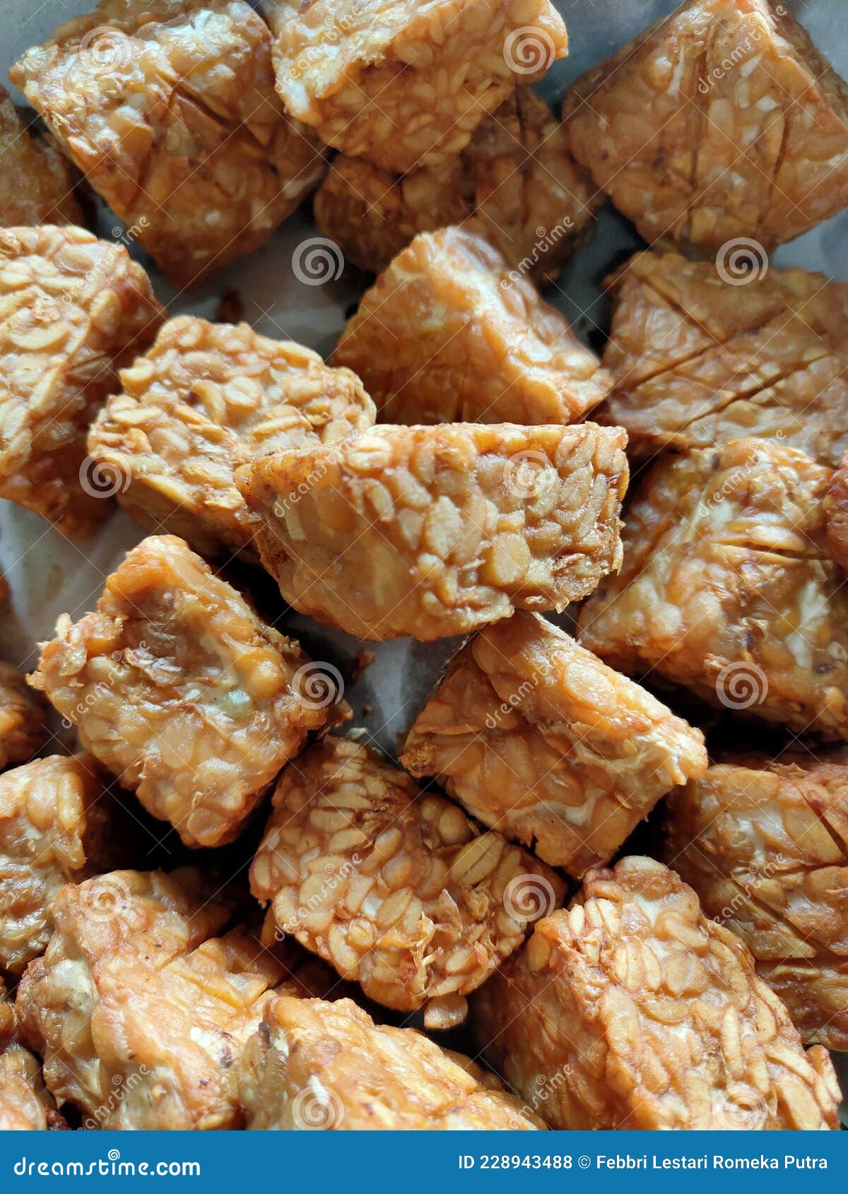 Food Made from Fried Soybeans Stock Photo Image of soybeans, tempeh