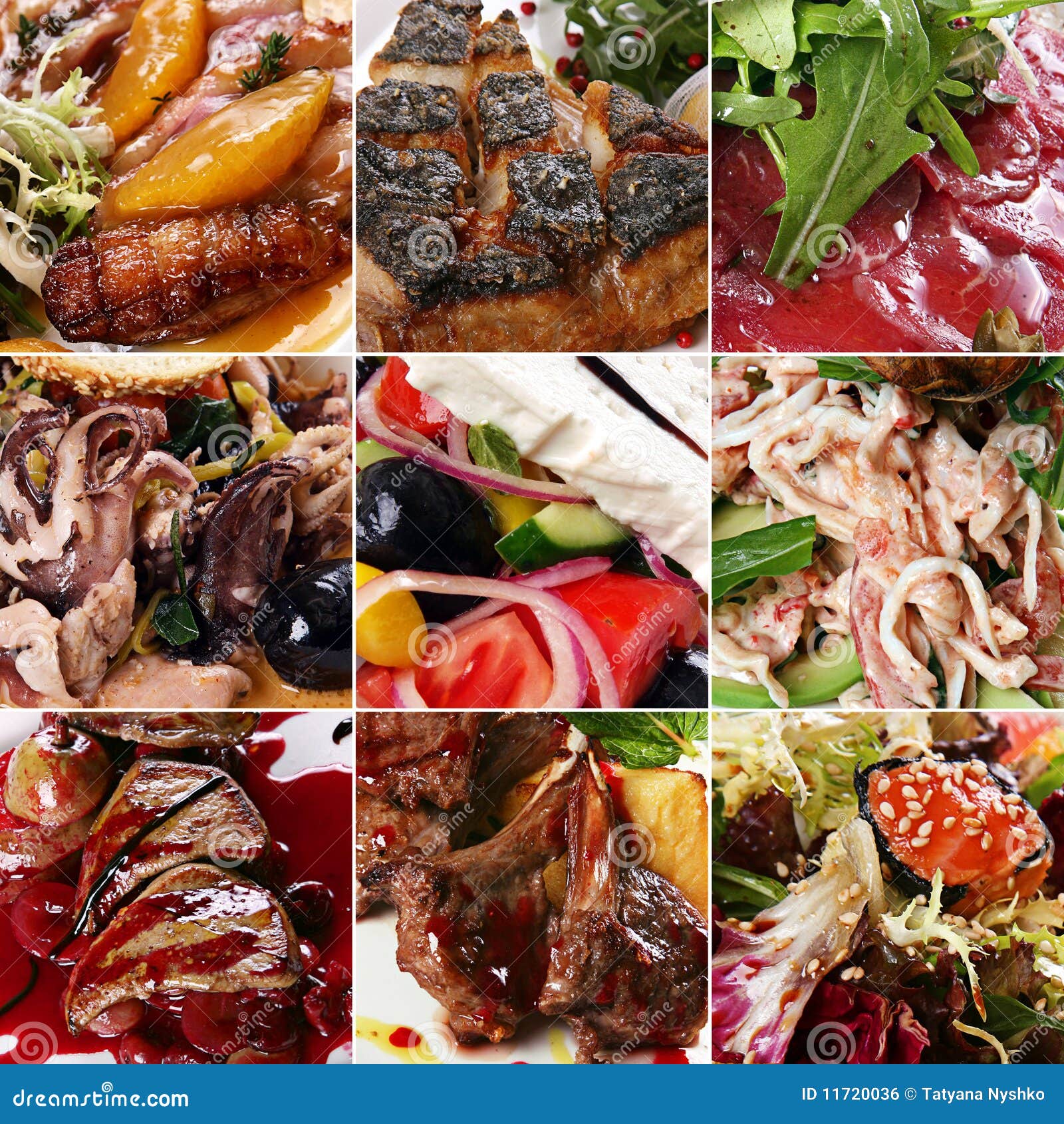 Food mix set stock photo. Image of fish, prepared, vegetable 11720036