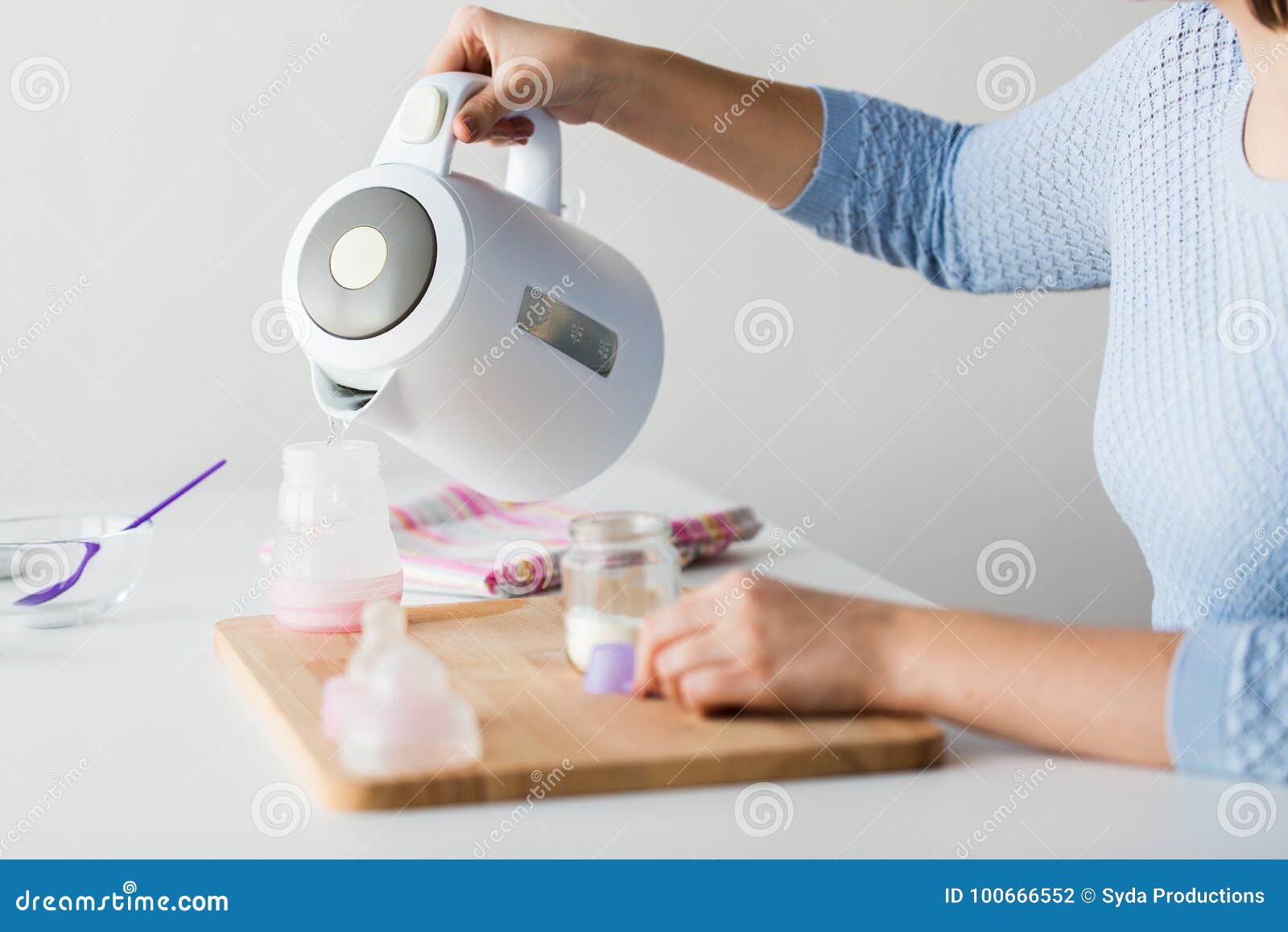 boiling water for baby formula