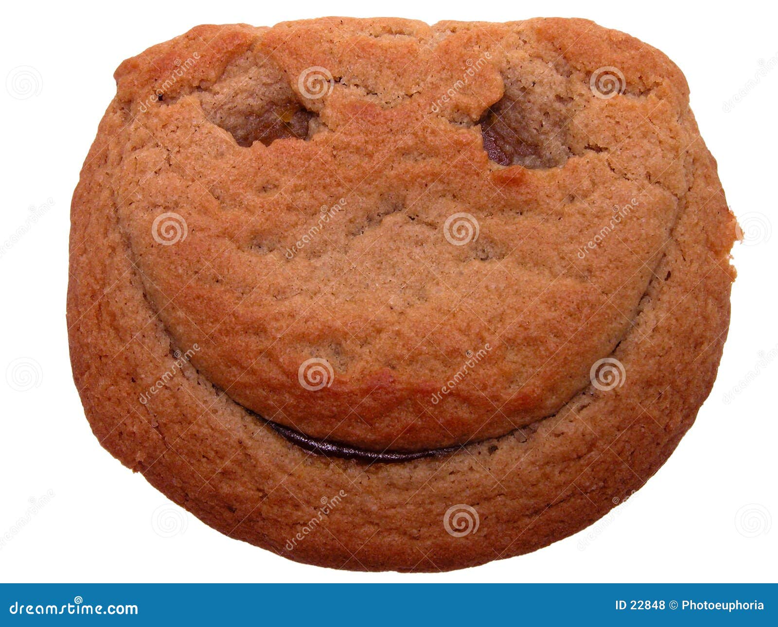 food: smiley face cookie