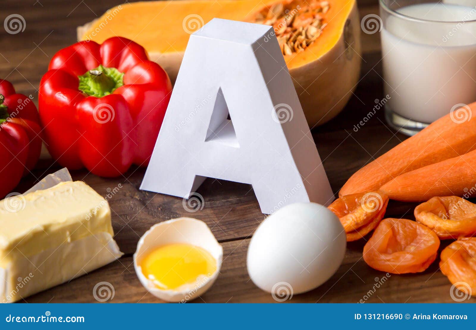 presentation of vitamin a