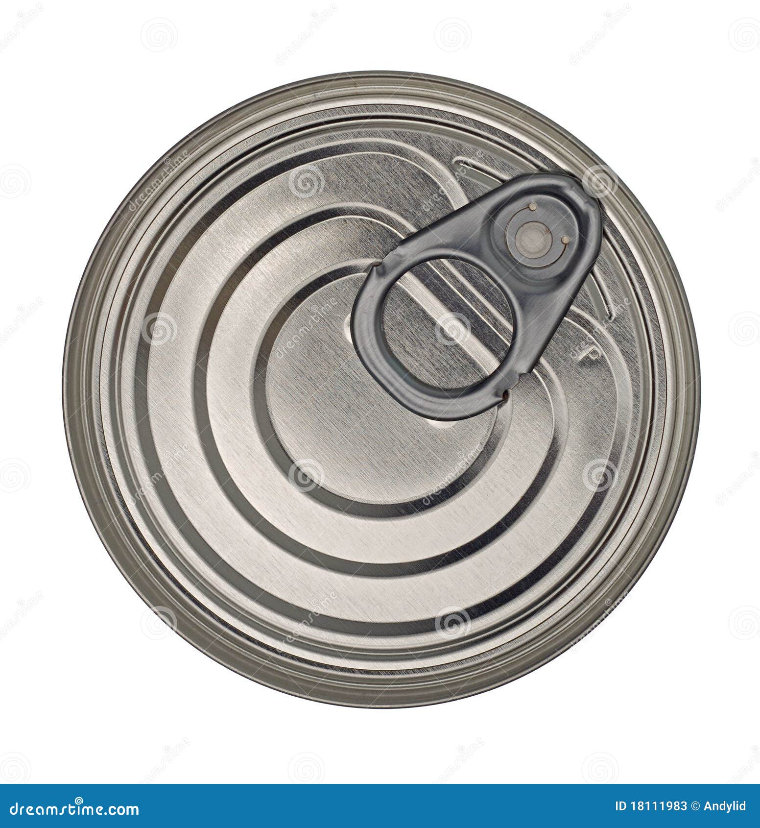 food tin can lid